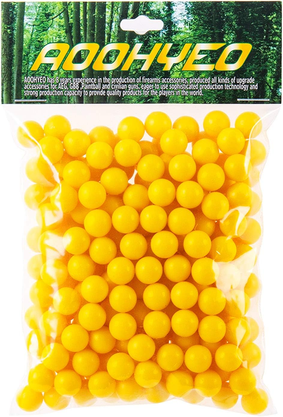 AOOHYEO Paintballs .43Cal Rubber Ball - Reusable 0.43 Caliberl Riot Solid Sof... - Picture 8 of 14