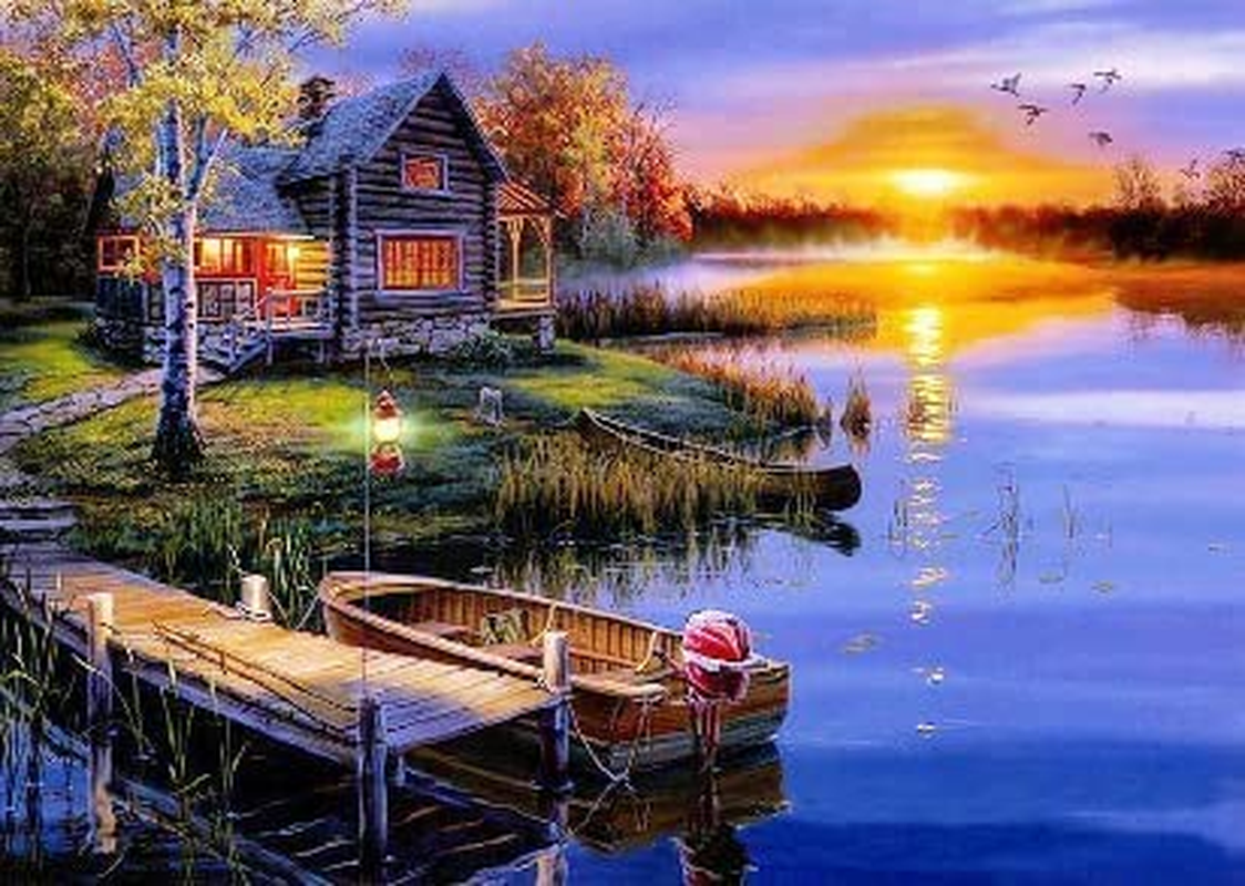 6 Pack Diamond Painting Kits, 30x40cm 5D Diamond Art Kits Crafts for Adults K... - Picture 5 of 13