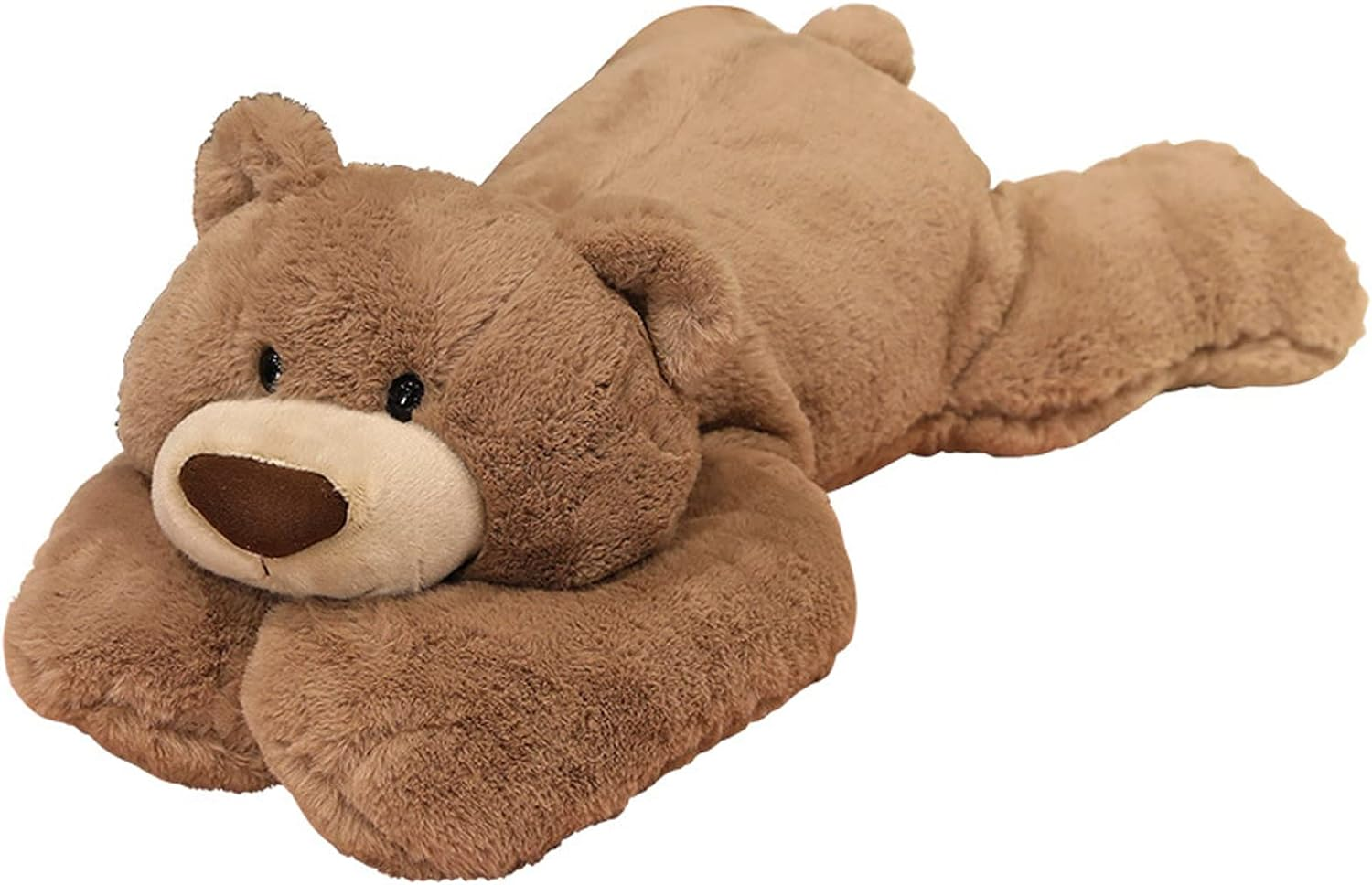 Weighted Stuffed Animals, 3.3 lbs Weighted Bear Stuffed Animal Toy Brown Bear... - Picture 2 of 13