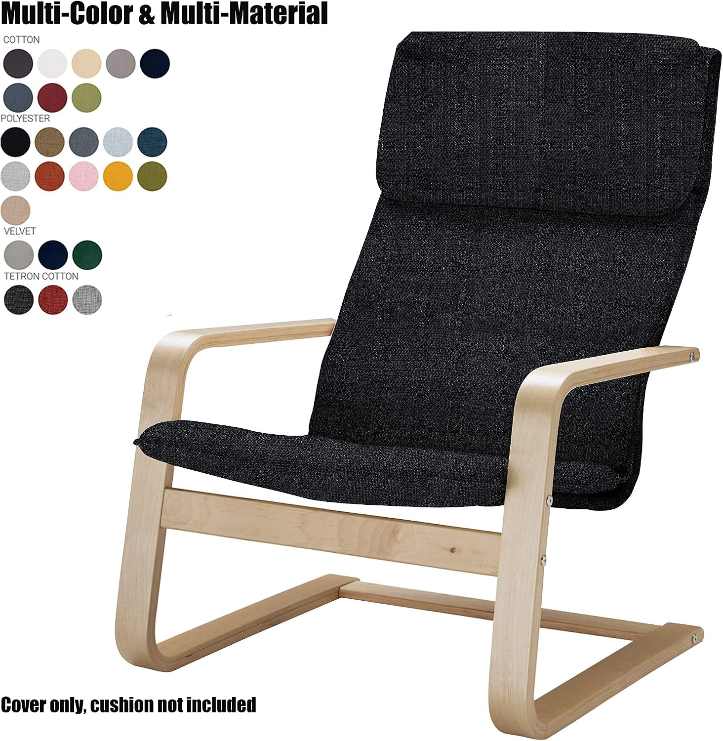 Replacement Chair Cover Compatible with Pello Armchair Slipcover No Pad