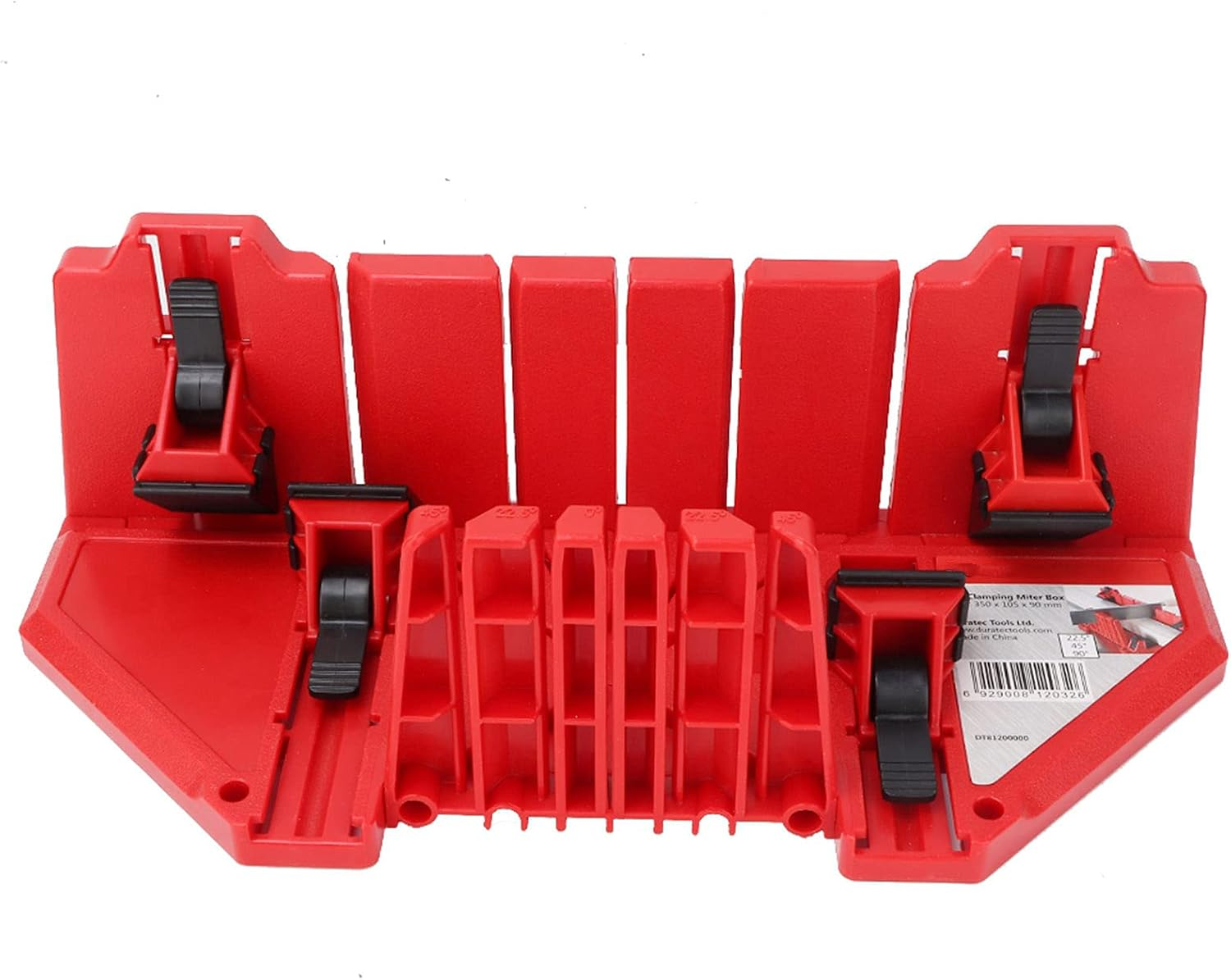 Multifunction Mitre Saw Box 22.5 45 90 Degree Adjustable Miter Box for Wood Plaster Cutting