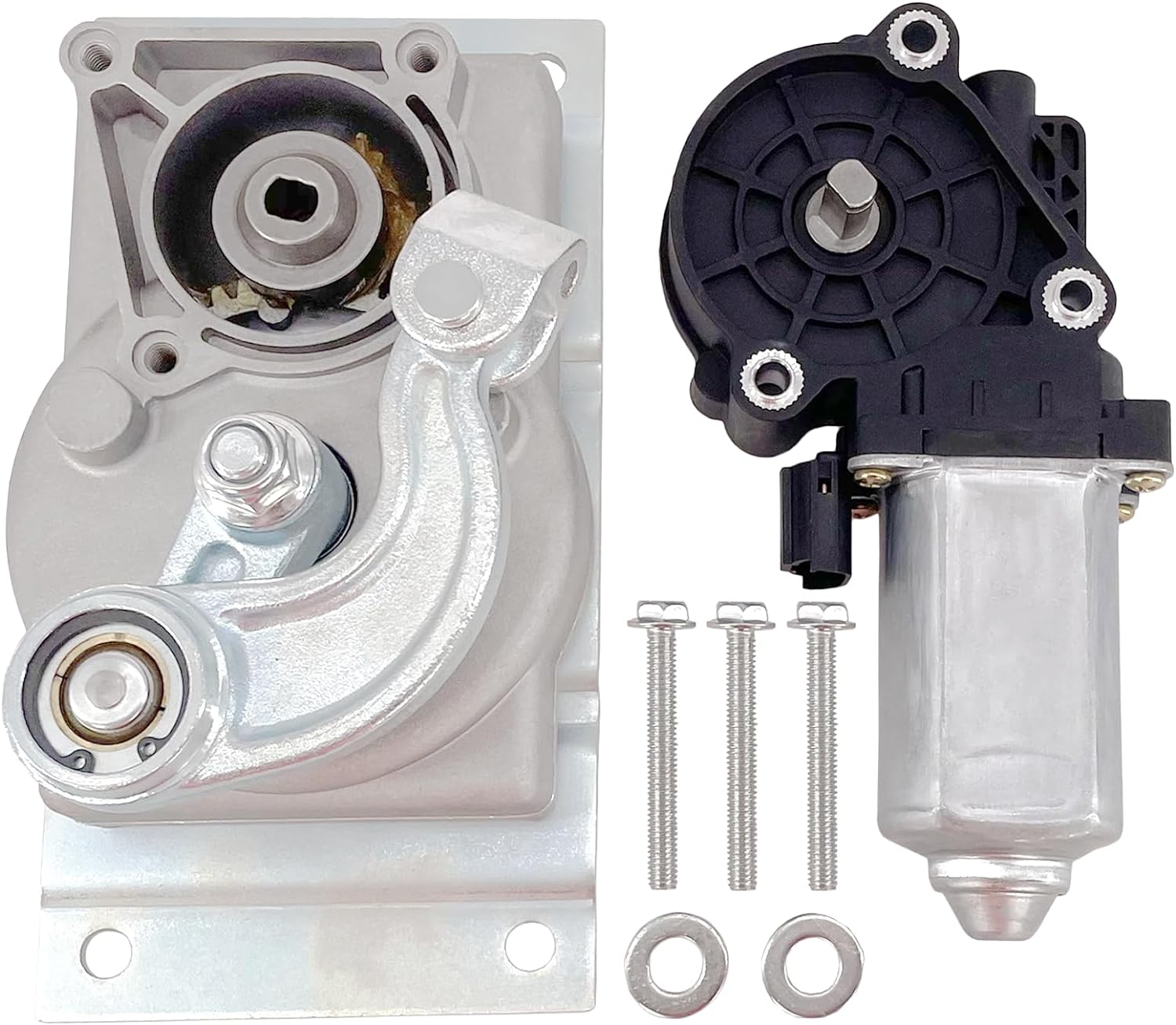 RV Steps Motor Kit for Kwikee Camper Steps & Gear Box Linkage with a Replace # 366043 1101428 676061 2141001 379147 379160
