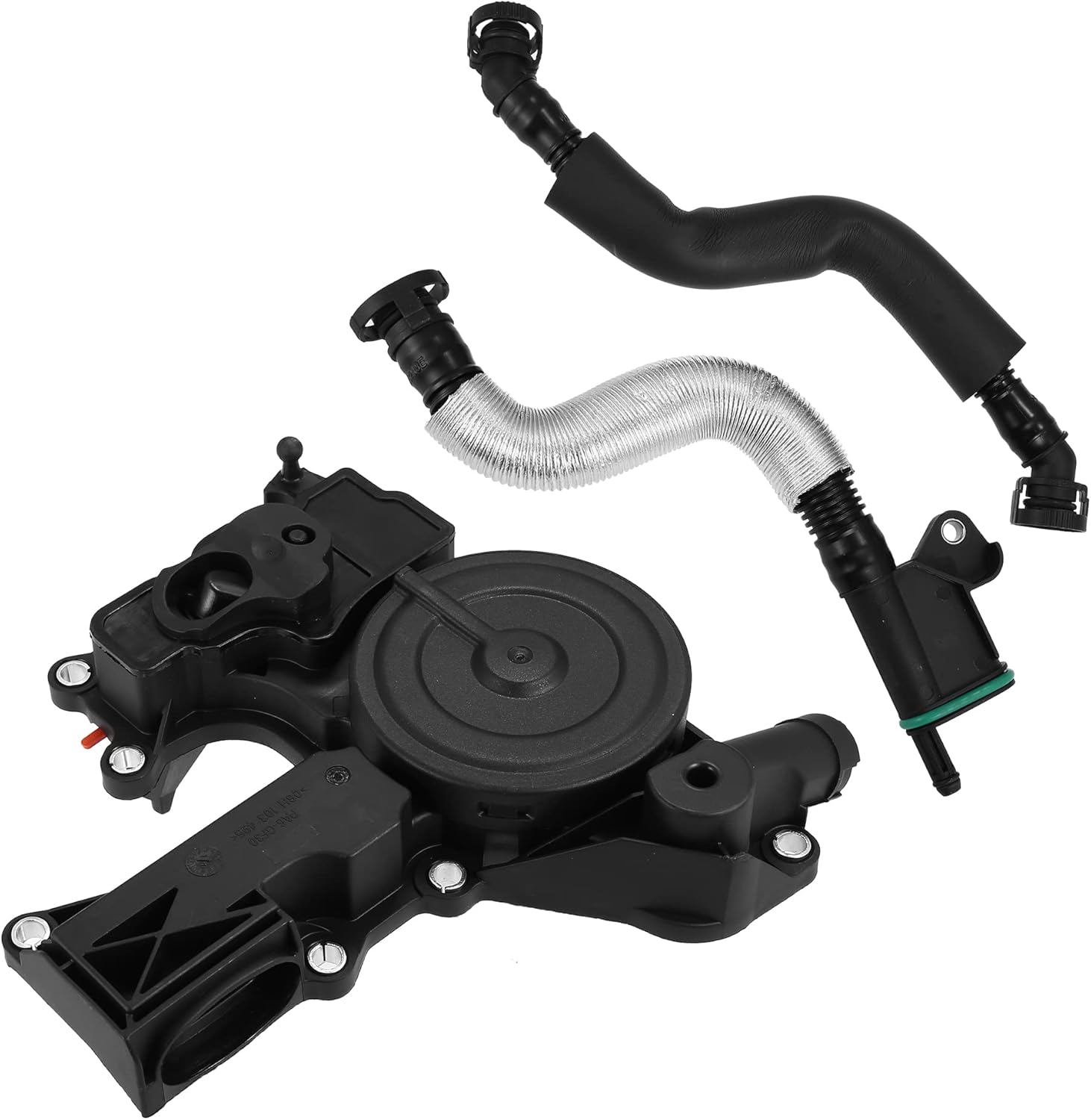 PCV Valve Engine Crankcase Vent Oil Separator Breather Hose Exhaust Pipe Kit 06H103495AH for VW Beetle CC Jetta GTI Passat Tiguan for Audi A3 A4 A5 Q5 TT 2.0L L4 ONLY