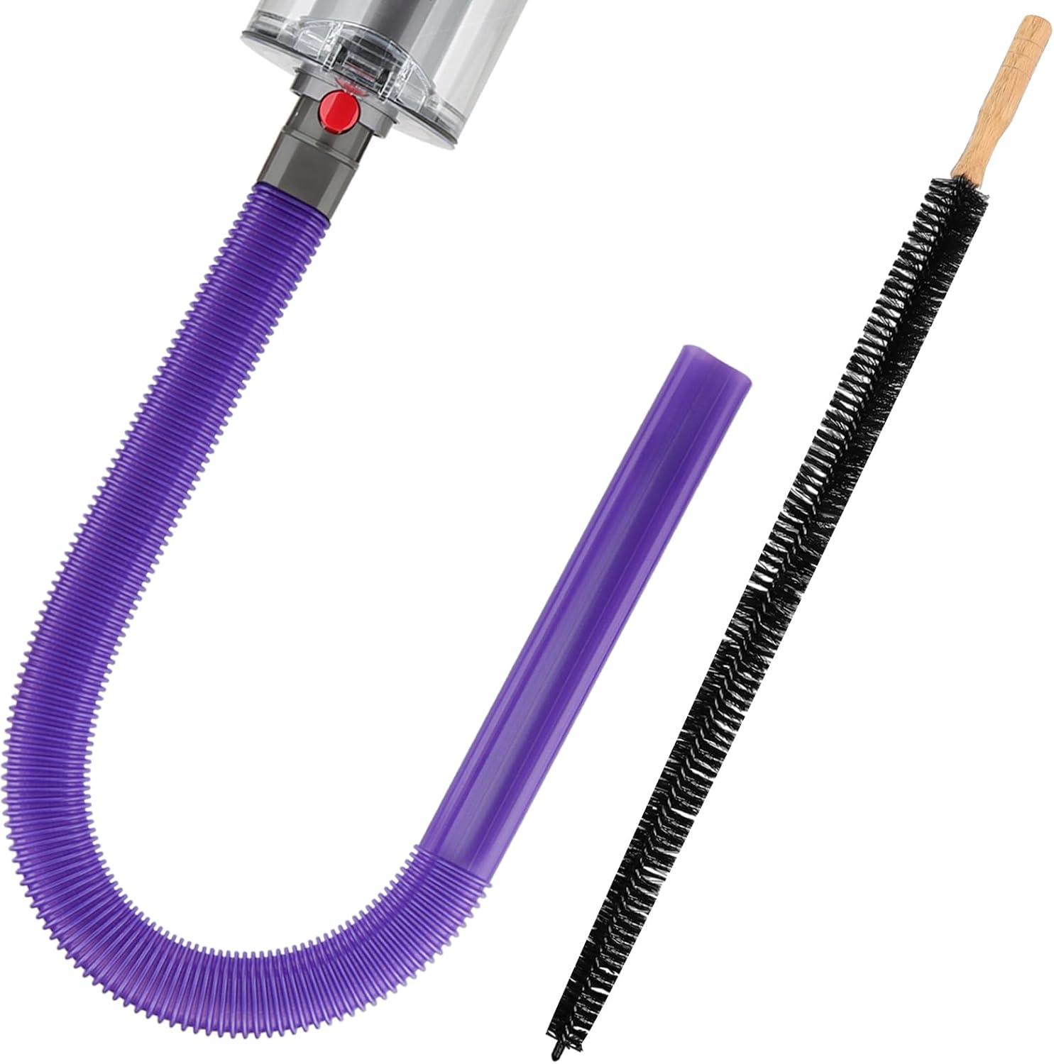 Dryer Vent Cleaner Kit for Dyson Gen 5 V15 V12 V11 V10 V8 V7 Detect Absolute Cyclone Outsize Slim Vacuum Cleaner Nozzle Crevice Flexible Dryer Lint Removal Tool Attachments