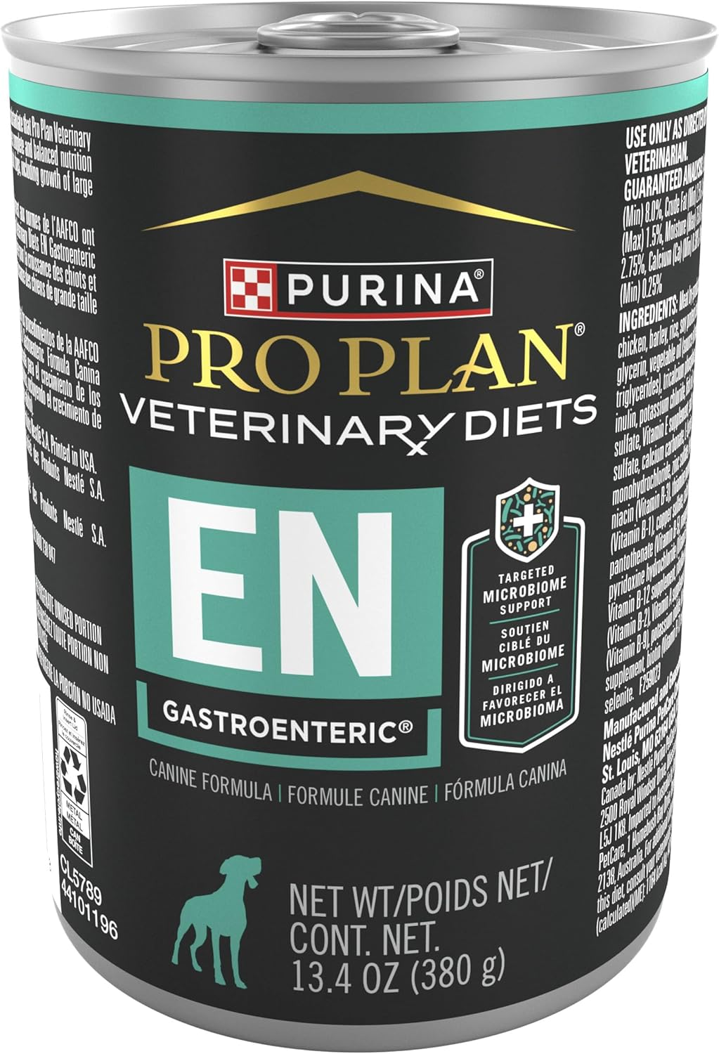 Veterinary Diets EN Gastroenteric Canine Formula Wet Dog Food - (Pack of 12) 13.4 Oz. Cans