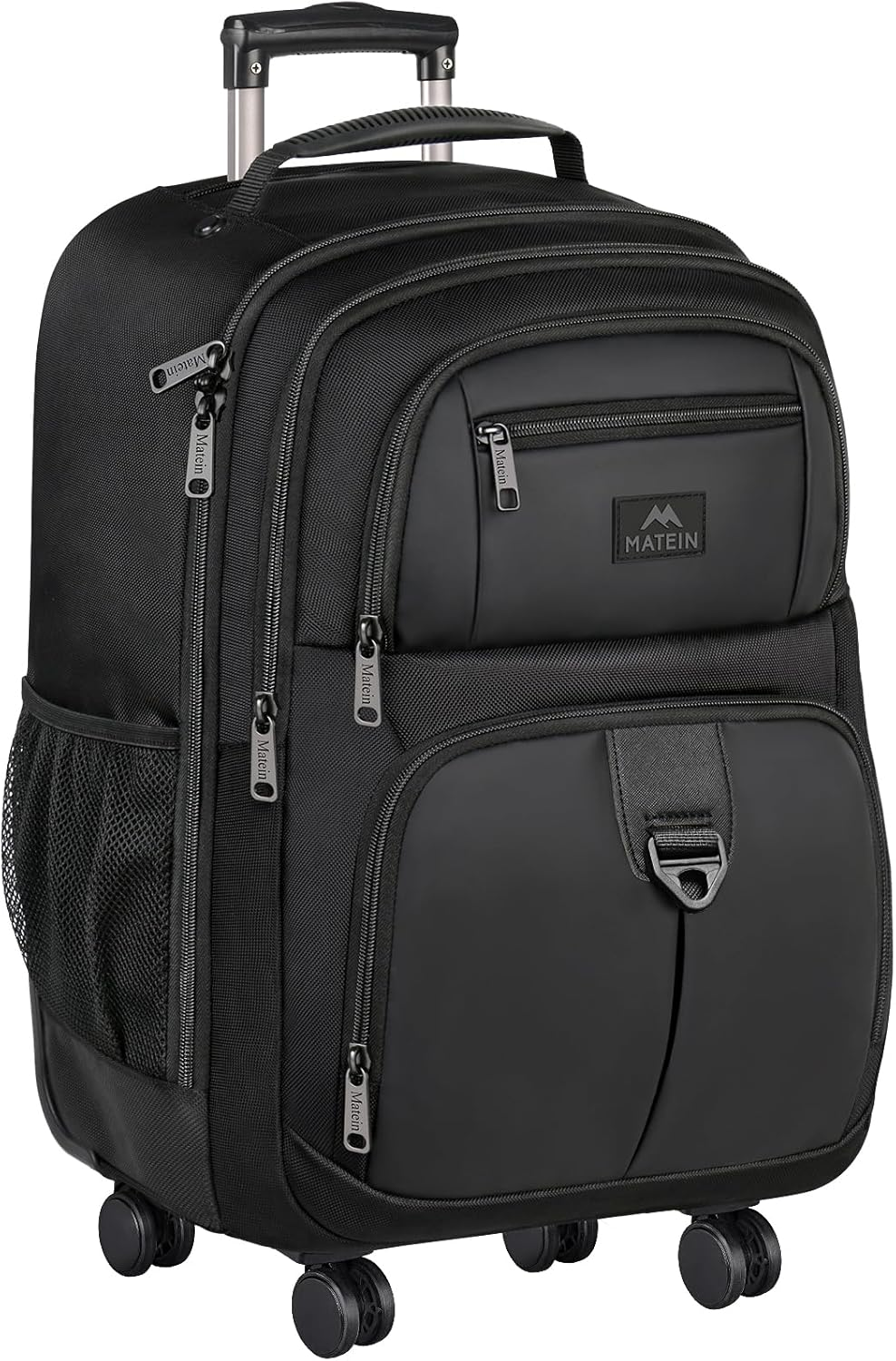 17 travel rolling backpack with 4 wheels Rolling Backpack with 4 Wheels, 17 Inch Roller Travel Laptop Backpack for  Women