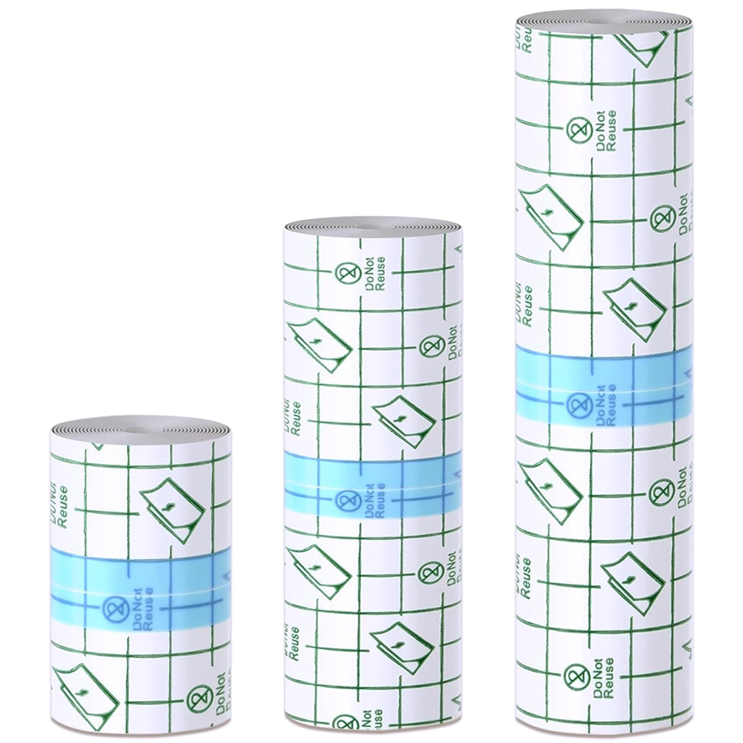 3 Rolls Second Skin Tattoo Cover Waterproof Tattoo Aftercare Bandage