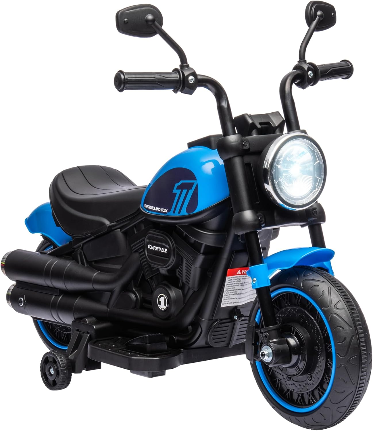 Kids Motorcycle with Training Wheels