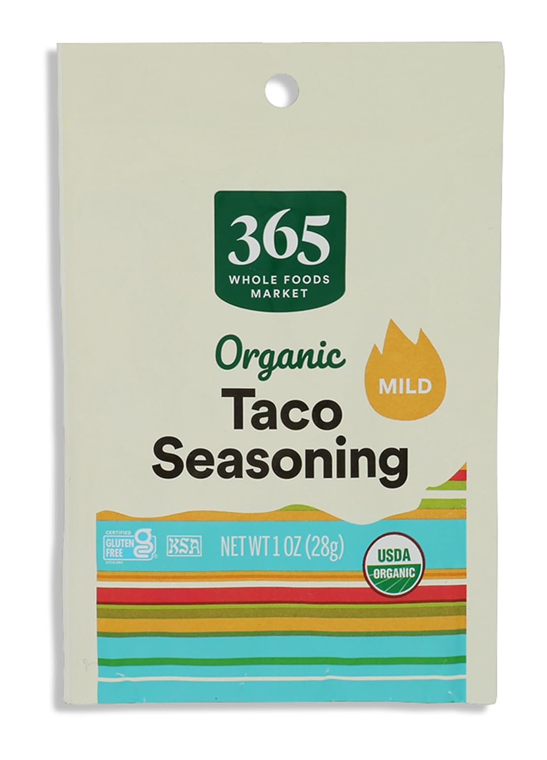 , Organic Taco Seasoning, 1 Ounce