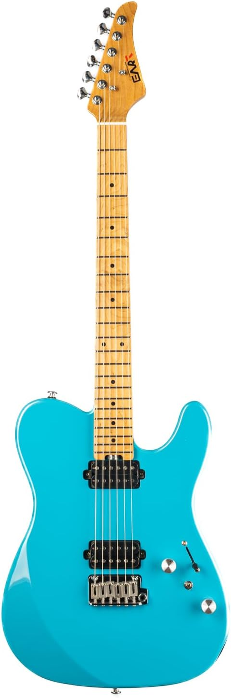 EART TL-380 6 String Electric Guitar Roasted Mahogany Body Maple Neck Solid Body