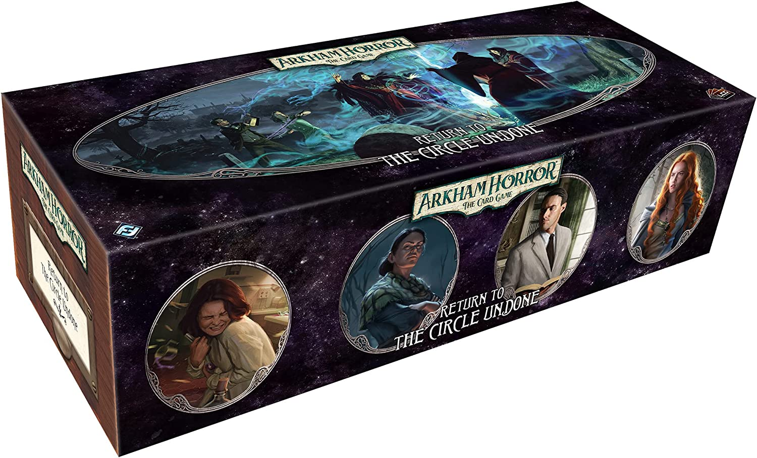 Arkham Horror the Card Game Return to the Circle Undone Expansion - Unveil the Enchanted Secrets! Lovecraftian Cooperative LCG, Ages 14+, 1-4 Players, 1-2 Hour Playtime, Made by