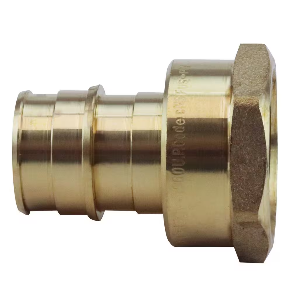 3/4 In. Brass PEX-A Barb X 3/4 In. FNPT Female Adapter NEW
