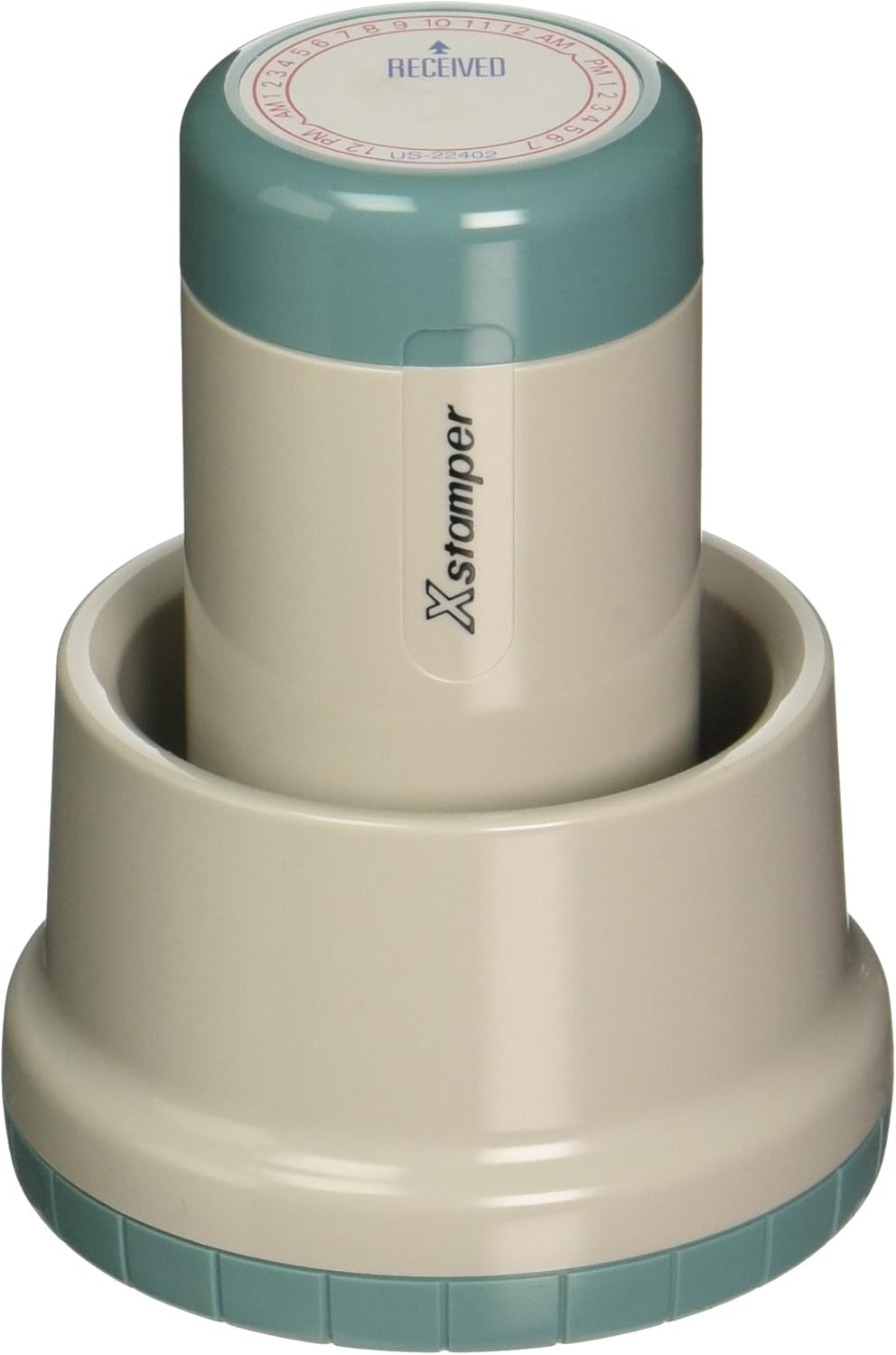 Xpedater Rotary Time Stamp (Xst22402),Red/Blue