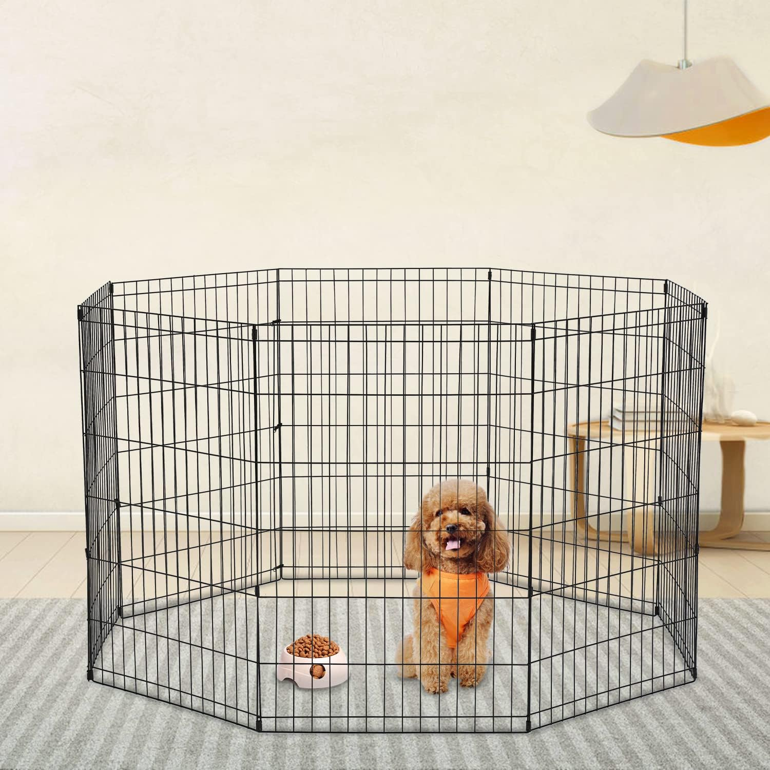 Pet Dog Playpen 8 Panel 24