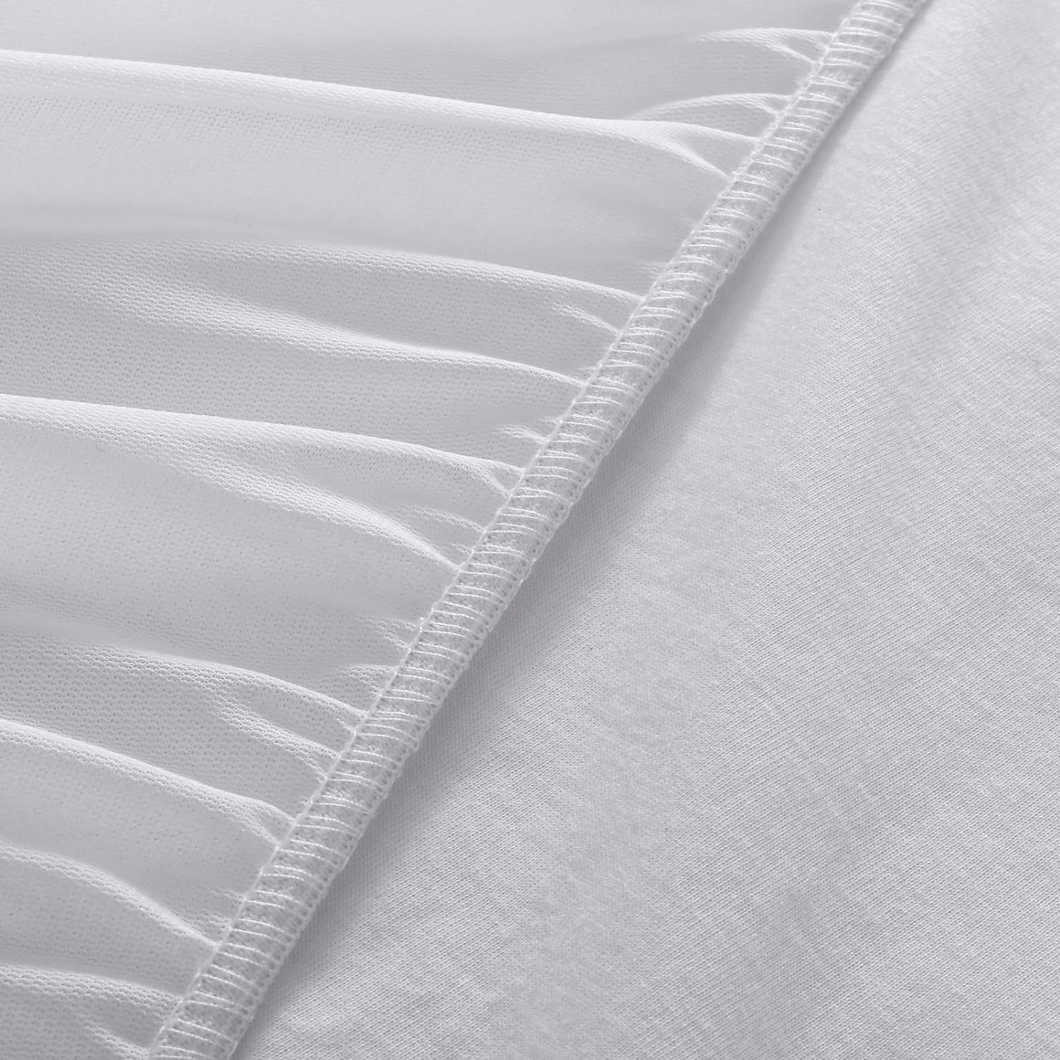Dreamaker Bamboo Cotton Jersey Waterproof Mattress Protector, Natural Anti-Mi... - Picture 8 of 17