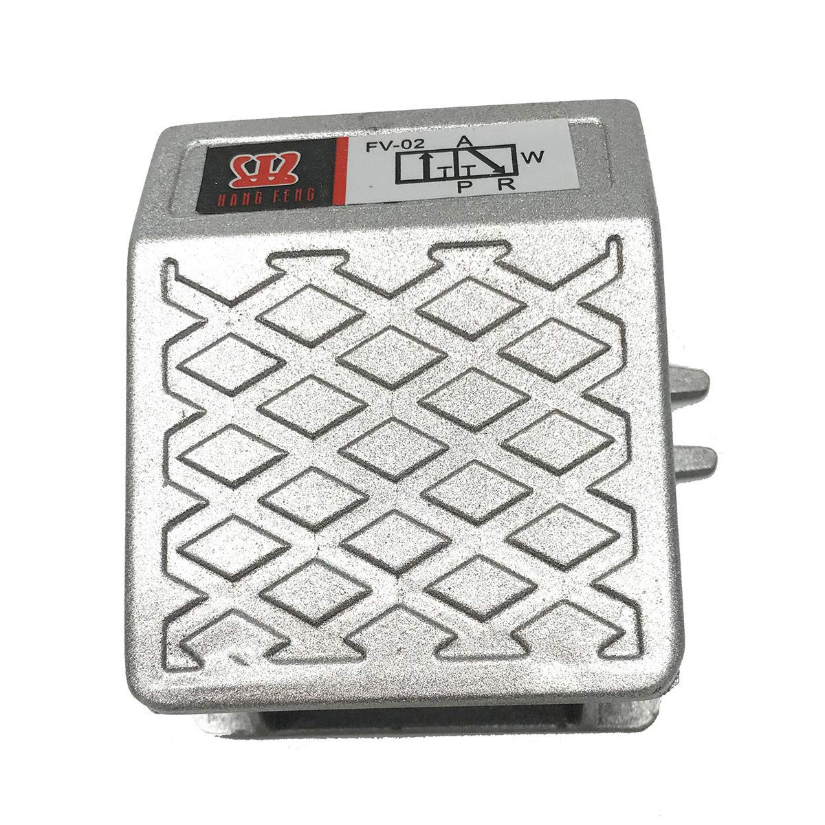 Pneumatic Foot Pedal Valve 2 Way 2 Position Air Pedal Valve Foot Control Switch 1Pcs