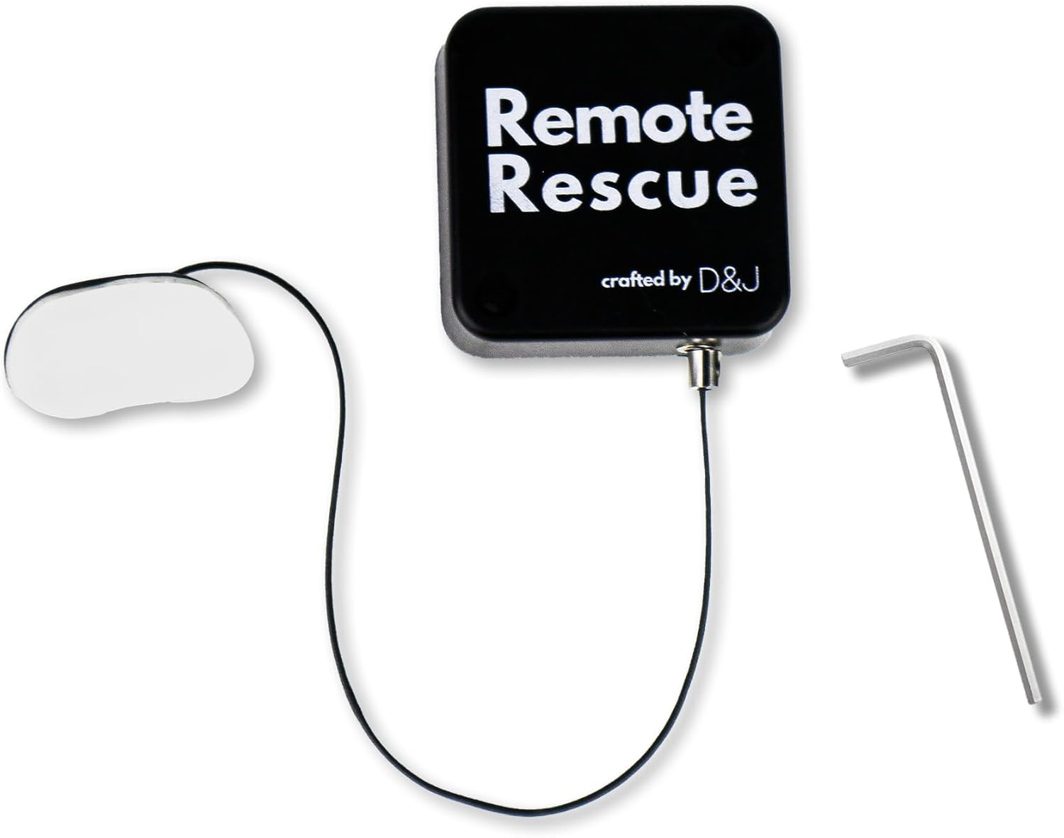 Remote Rescue - Retractable String Leash Adheres to Any Surface Anti-Loss Sys...