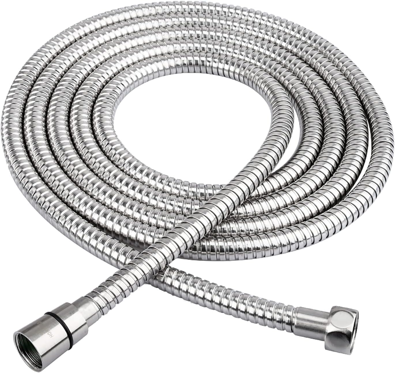 HOMEIDEAS 118 Inches Shower Hose, 10 Feet Extra Long 304 Stainless Steel Handheld Shower Head Hose Replacement, Flexible Hose Extension