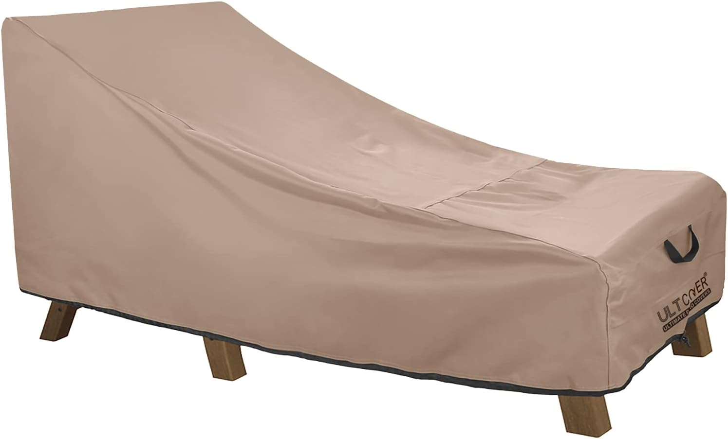 Waterproof Patio Lounge Chair Cover Heavy Duty Outdoor Chaise Lounge Covers - 68L X 30W X 30H Inch