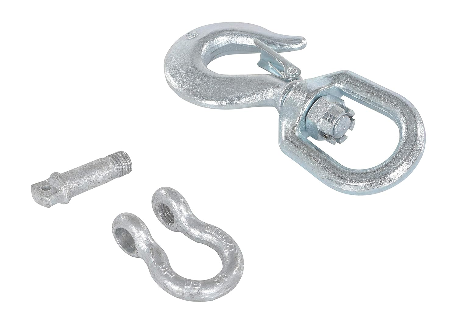 HOOK-S-4 Steel Swivel Lifting Hook with Clevis, 4,000-Lb. Working Load Limit