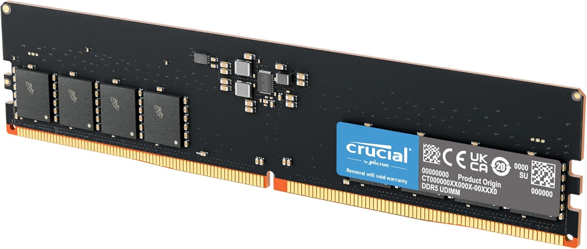 RAM 16GB DDR5 5600Mhz (Or 5200Mhz or 4800Mhz) Desktop Memory