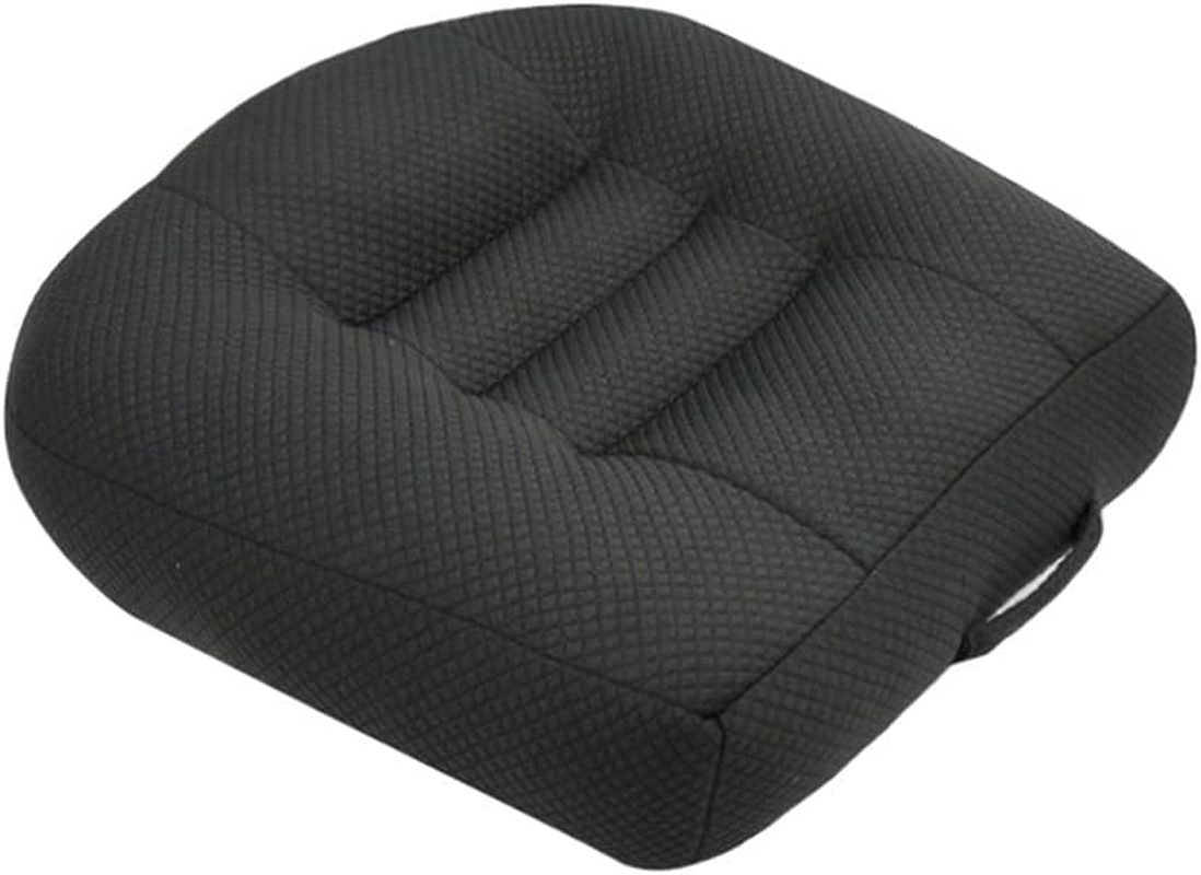 Car Booster Seat Cushion Heightening Height Boost Mat,Breathable Mesh Portable Car Seat Pad Fatigue Relief Suitable for Trucks,Cars,Suvs,Office Chairs,Wheelchairs(Black)