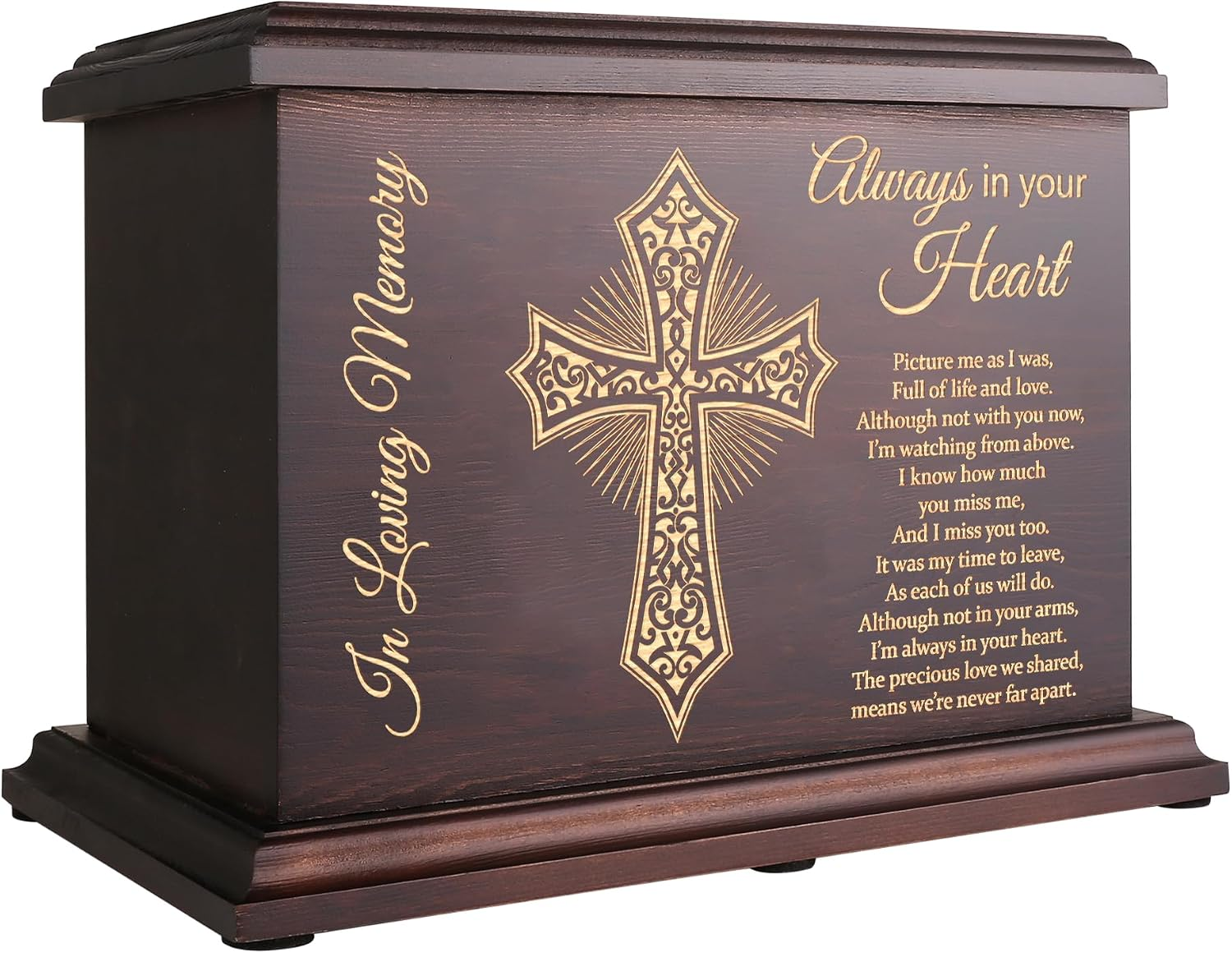 Cremation Urns for Human Ashes Adult up to 270 LBS