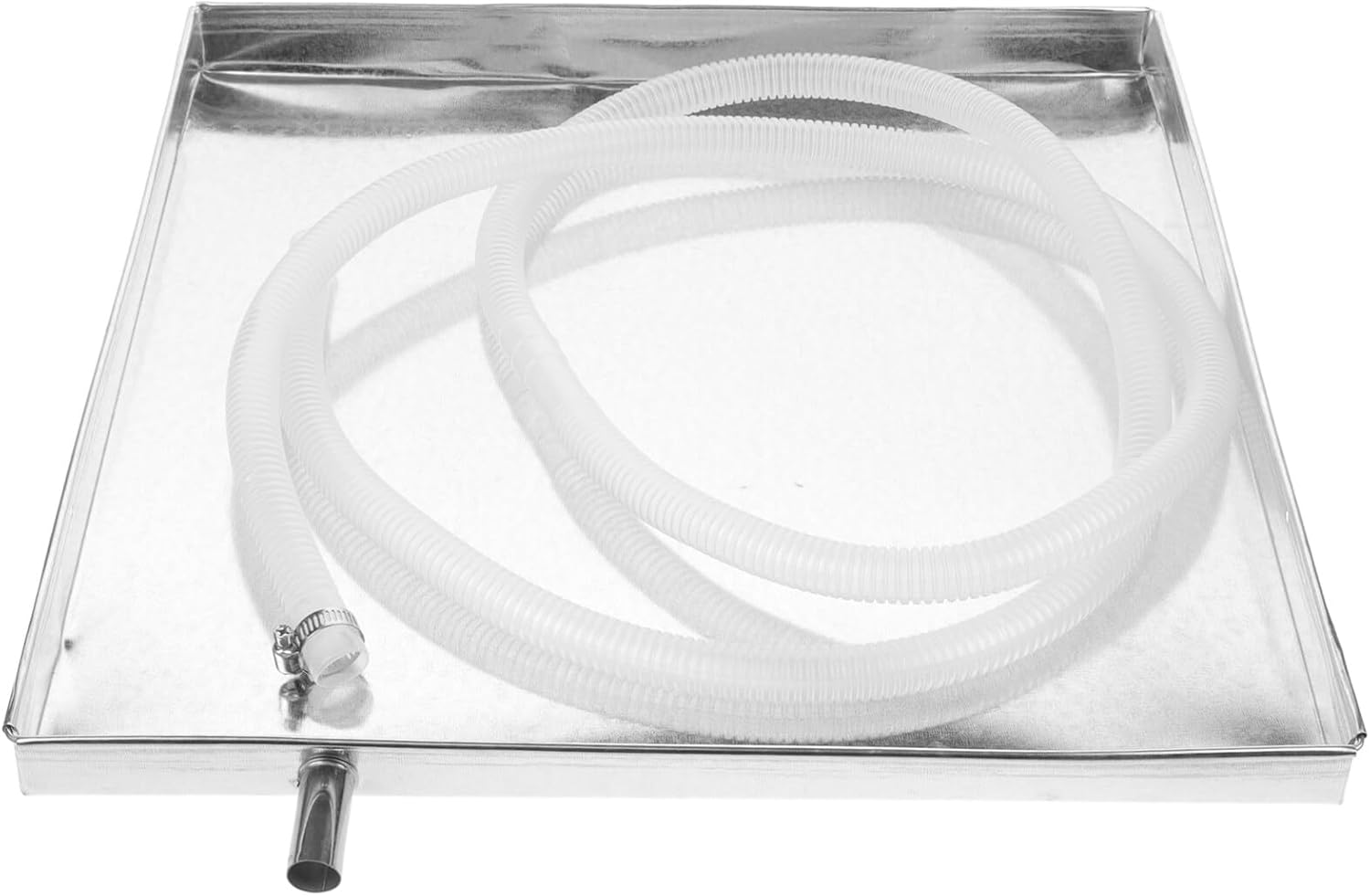 Ac Drip Pan with Hose, Air Conditioner Drain Pan Air Conditioning Drainage Drip Tray Conditioner Machinery Drain for Cessories
