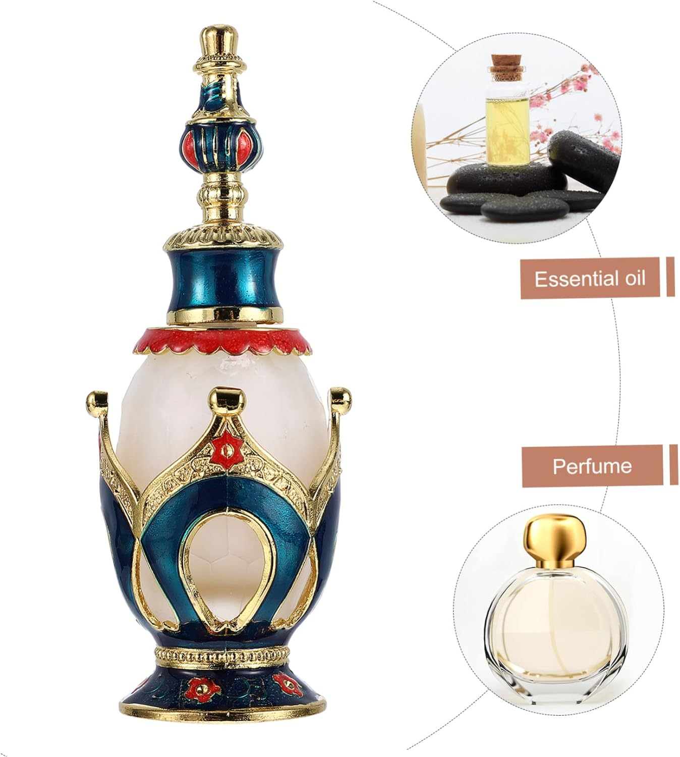 WOONEKY Perfume Bottle Essence Bottle Perfume Bottles Glass Spray Bottles for... - Picture 11 of 13
