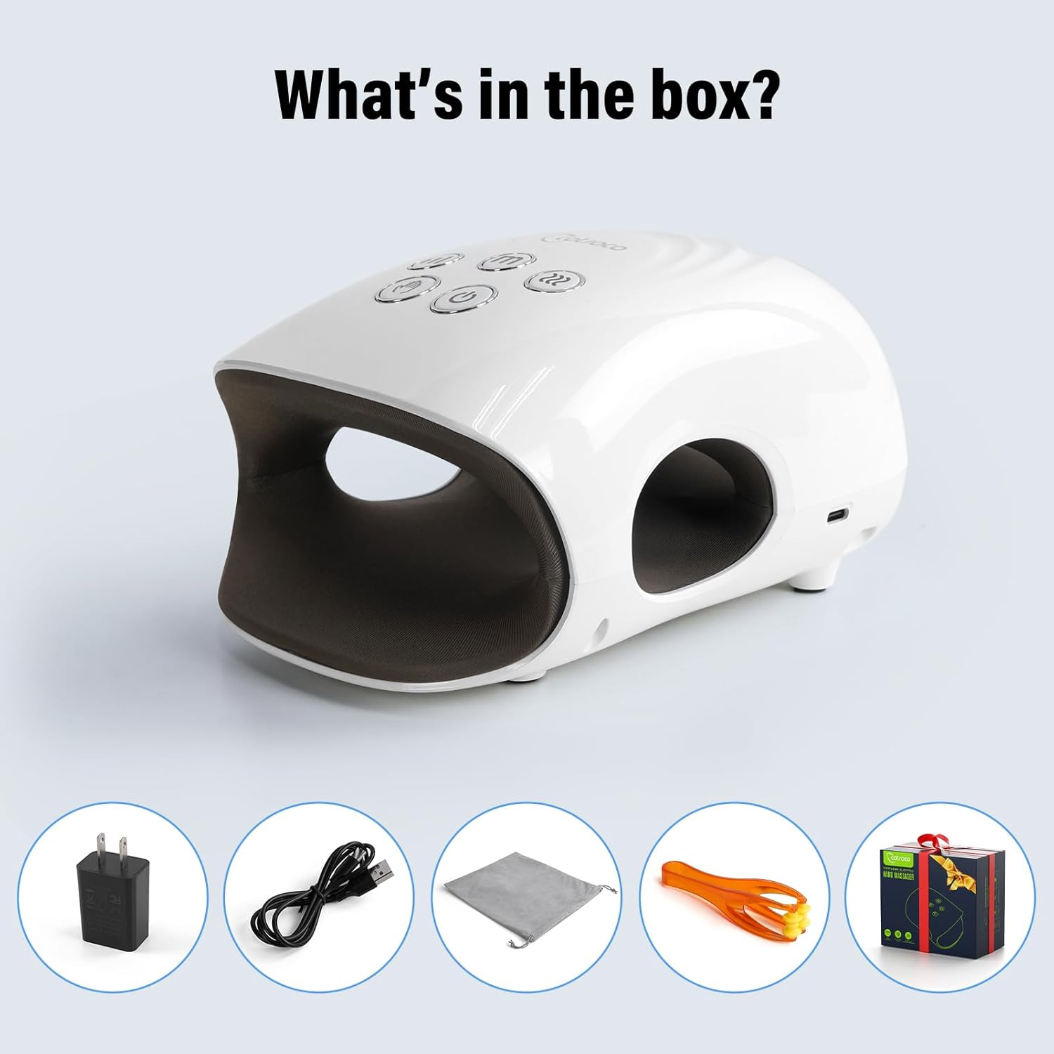 Cordless Hand Massager with Heat and Compression for Arthritis and Carpal Tun... - Picture 10 of 13