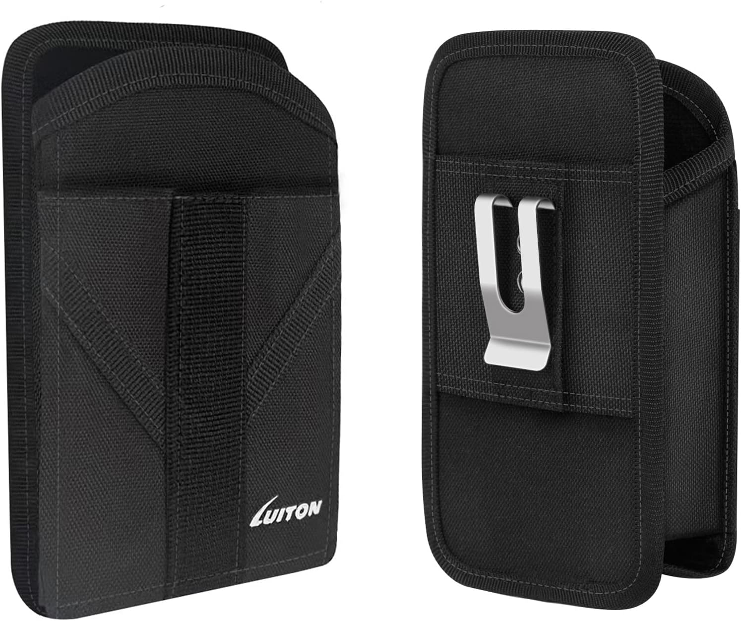 Zebra TC77 TC70 Scanner Holster Carrying Case Pouch Compatible with Zebra Tc75X, TC75, Tc70X, TC70, TC72, TC77 Handheld Barcode Touch Mobile Computer,Scanner Case Holder with Metal Clip and Belt Loops