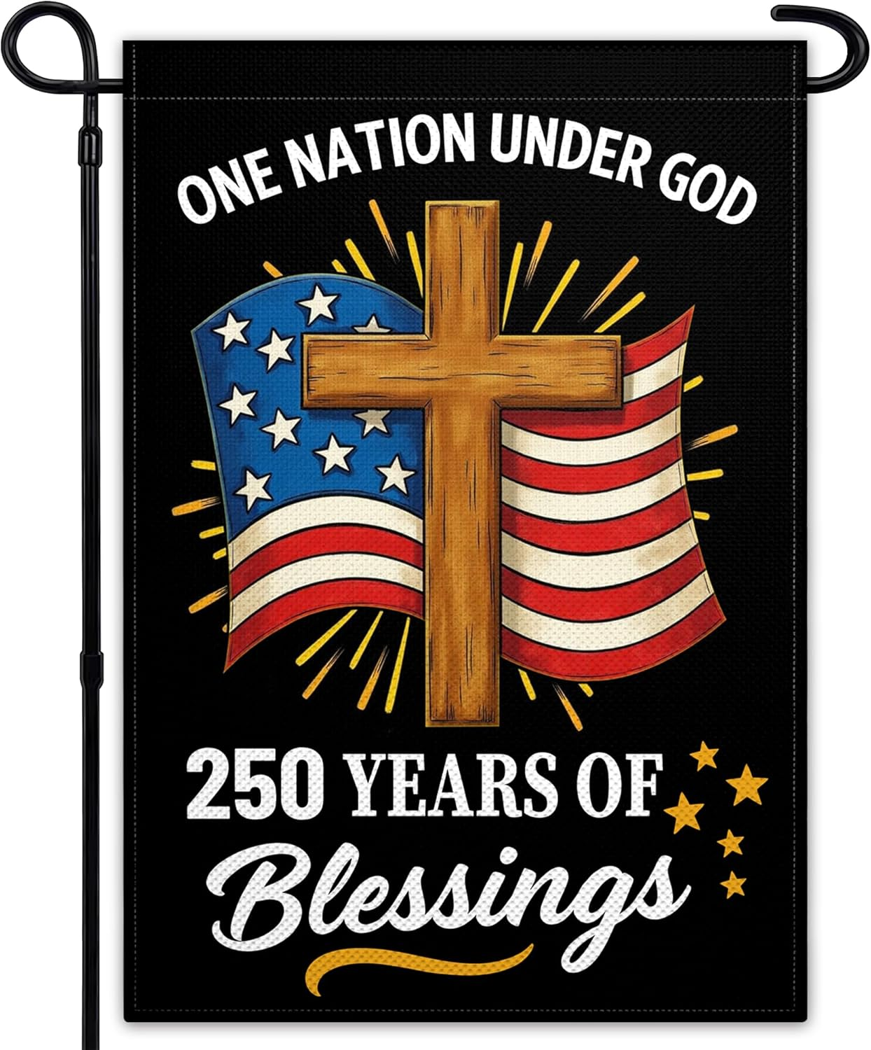 250Th Blessing America Garden Flag 12X18 250 Anniversary USA Flag Double 