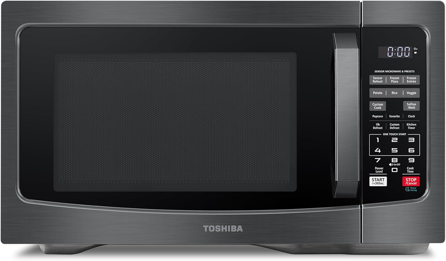 EM131A5C-BS Countertop Microwave Ovens 1.2 Cu Ft, 12.4