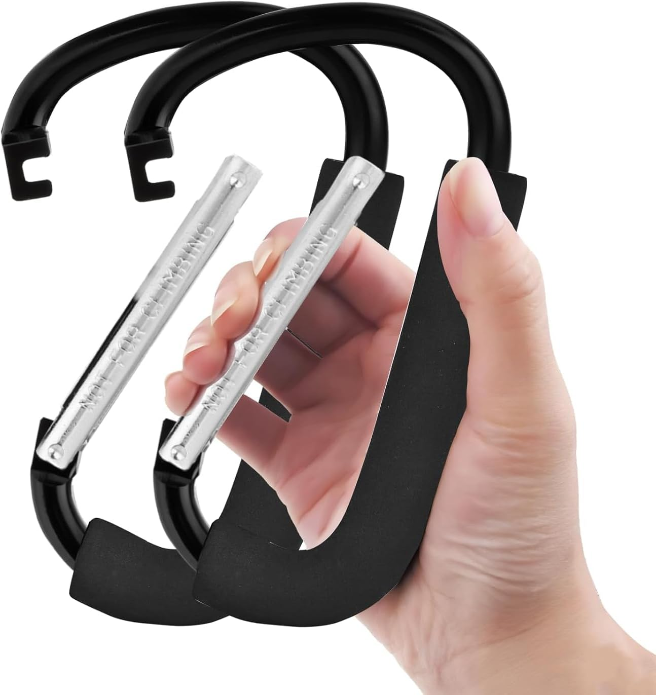 2 Pack Stroller Hooks, 6.3