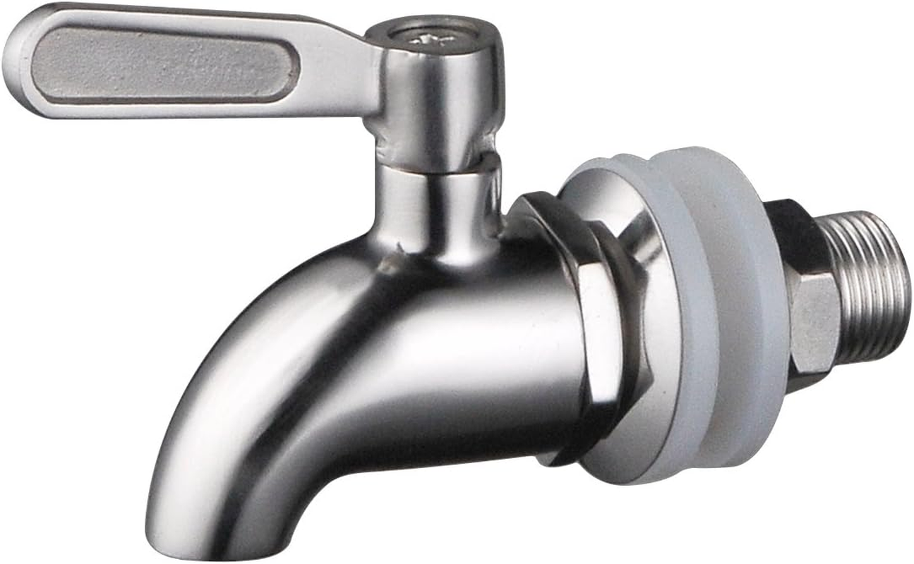 SSS010 Stainless Steel Beverage Dispenser Replacement Spigot Fits 16Mm Opening