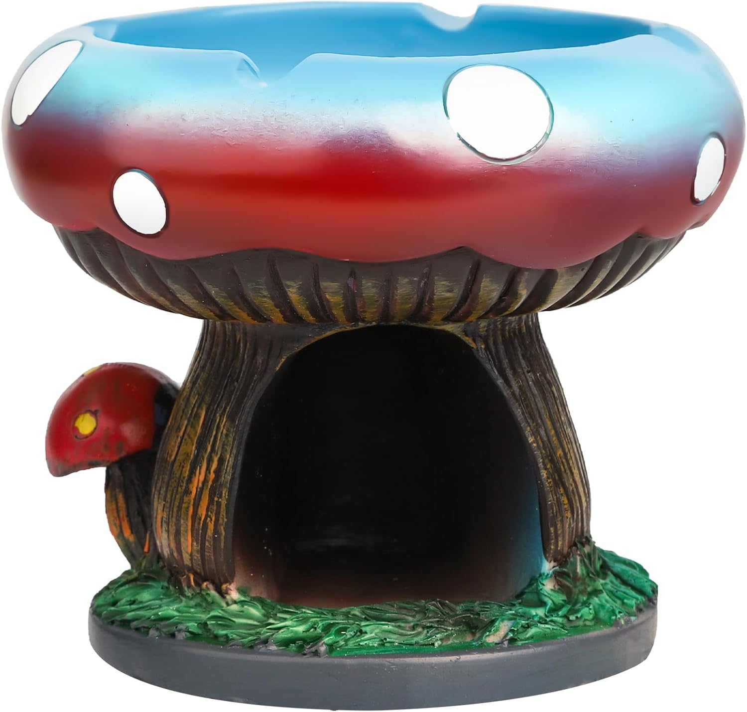 BESUPERT Premium Mushroom Decor Statue Jewelry Holder Key Bowl, Sturdy and St... - Picture 2 of 13