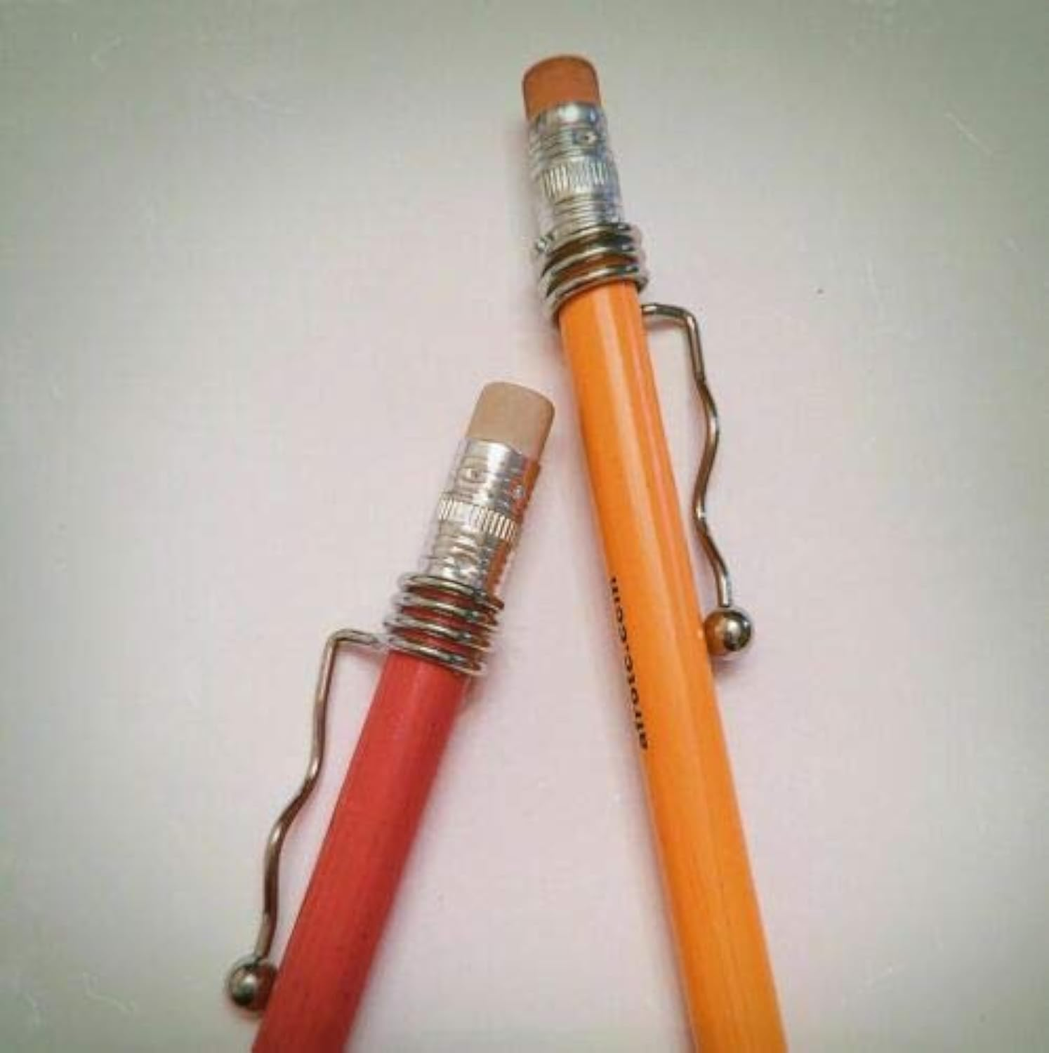 NOBO 10 Genuine Faultless Pocket New Pencil Clips Original