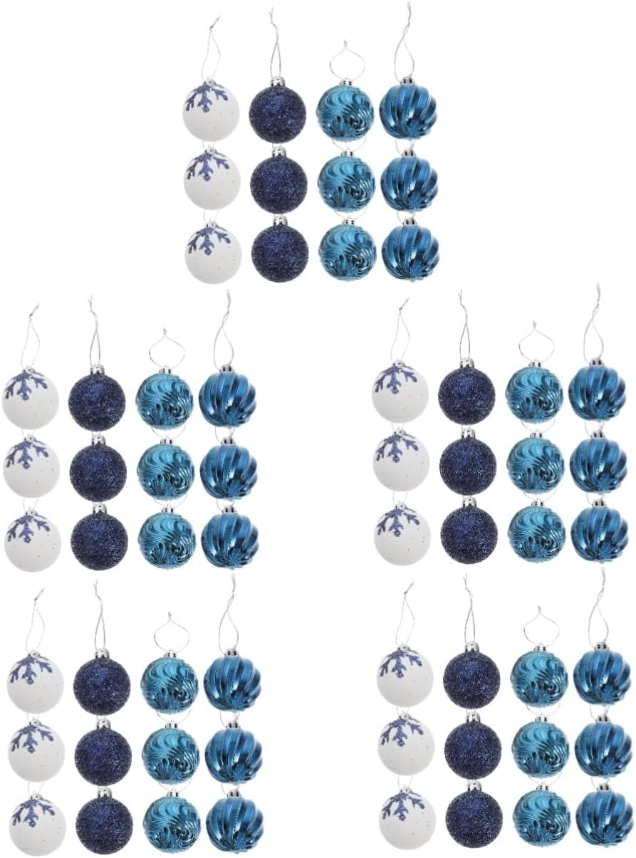 STOBAZA 30pcs Christmas Balls Christmas Scene Decoration Xmas Tree Ornament C... - Picture 13 of 13