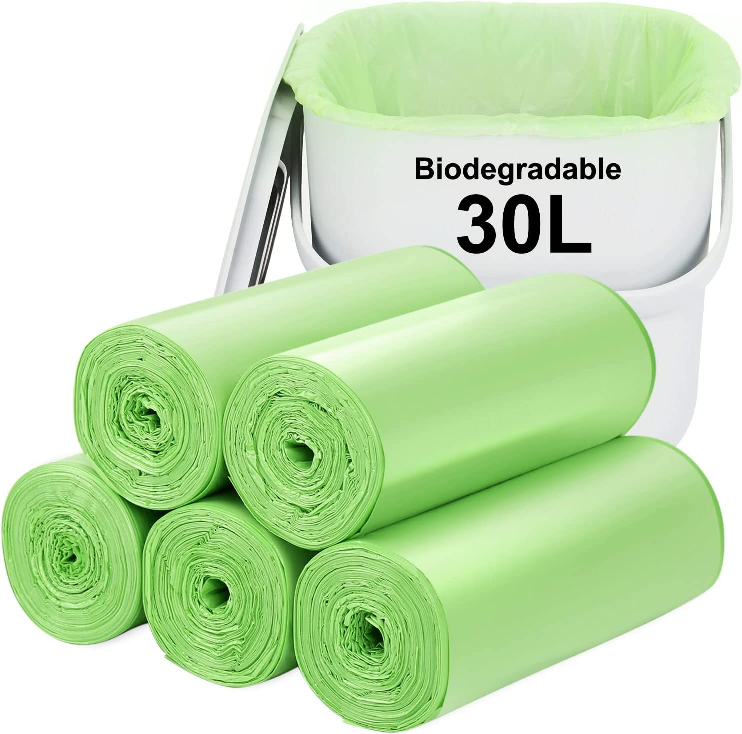 Bin bags 5L,120PCS, Bin Liner For Countertop Bin.Aievrgad Trash/Garbage/rubbi... - Picture 19 of 24