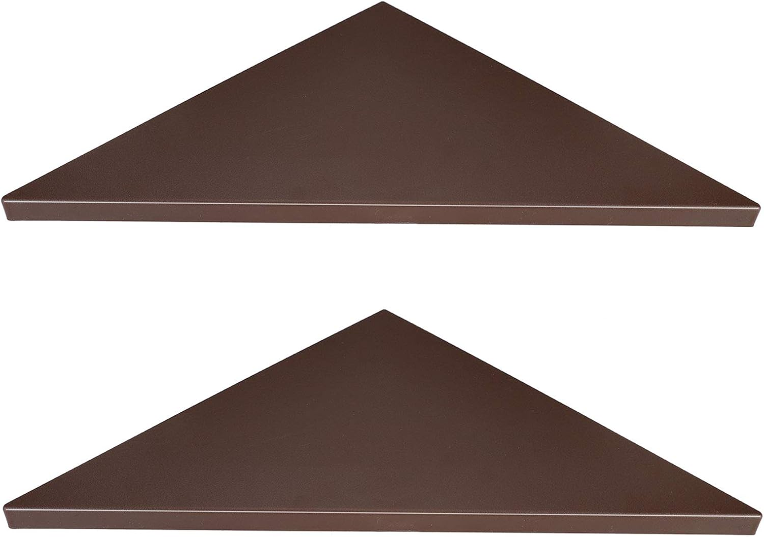 Corner Mounting Shelf,Easy to Install Wall Corner Shelf,Frosting Pattern Right-Angled,Set of 2