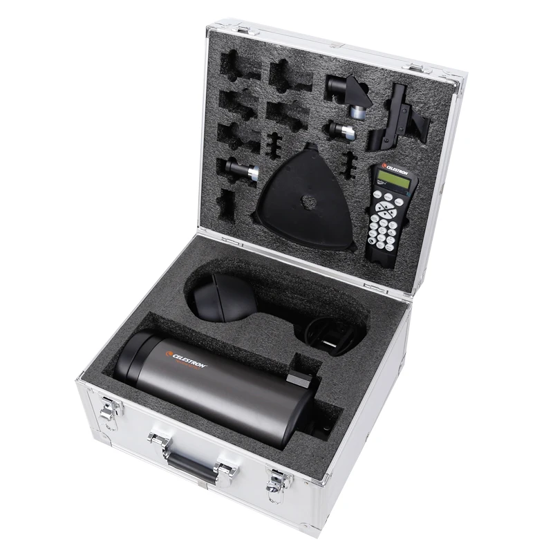 Aluminum Box for Astronomical Telescope 127SLT, Shockproof and Moisture-Proof Portable Suitcase, 44x40x24cm