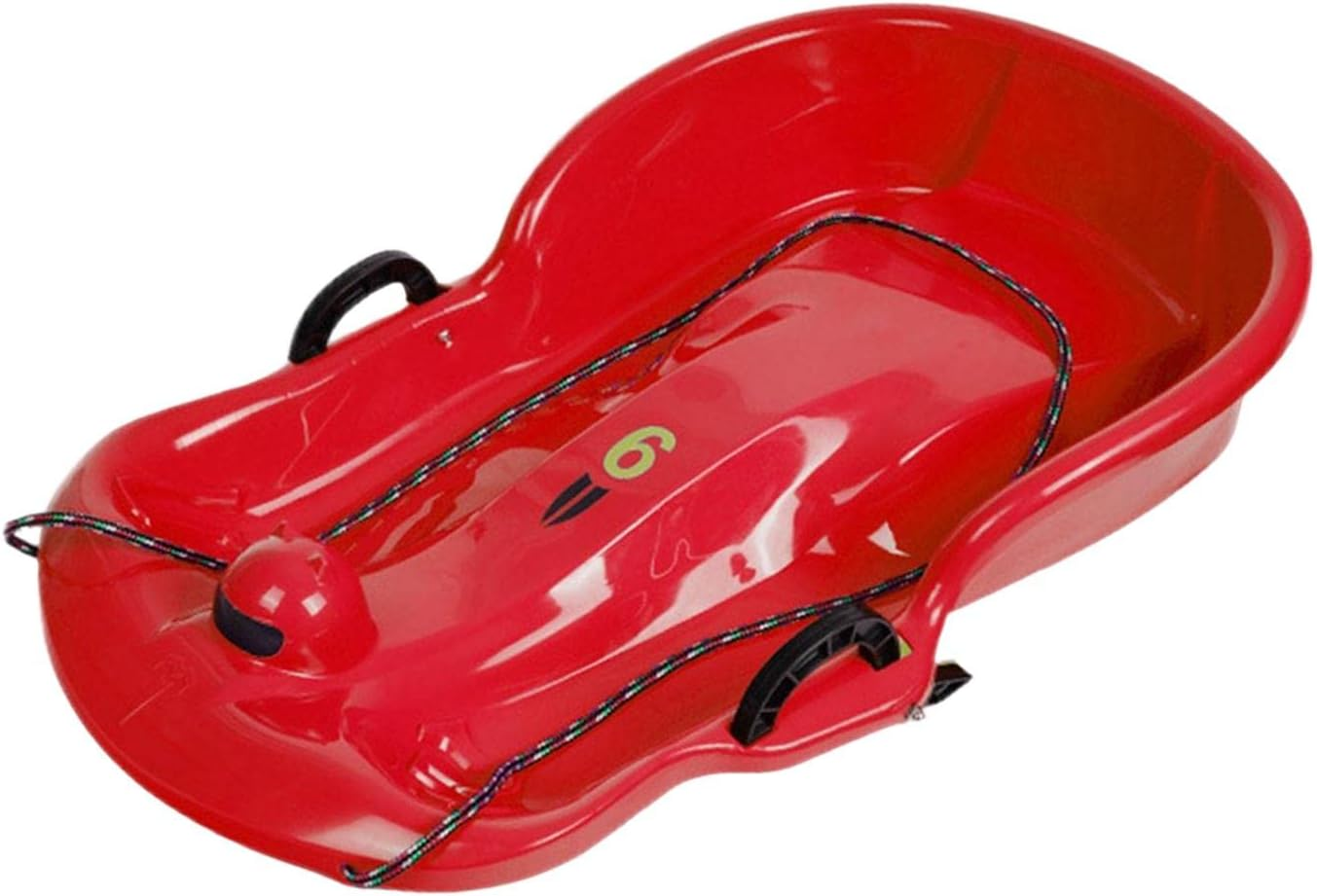 Hellery Winter Snow Sled Sleigh Sledding Toboggan Skiing Downhill Sleds Ski B... - Picture 3 of 14