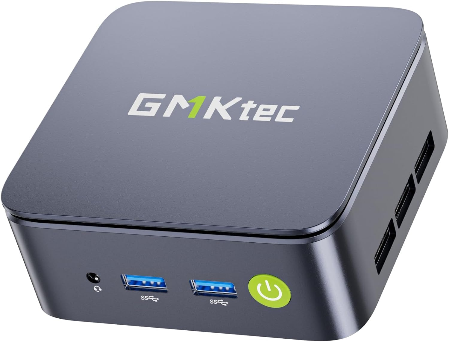 Mini PC Ryzen 5 3500U 1TB Nvme SSD 16GB DDR4 2.5Gbe NIC LAN Office Home Desktop Computers, HTPC Proxmox, HDMI 2.1, USB-C, DP Triple 4K Display Nucbox G10 Black