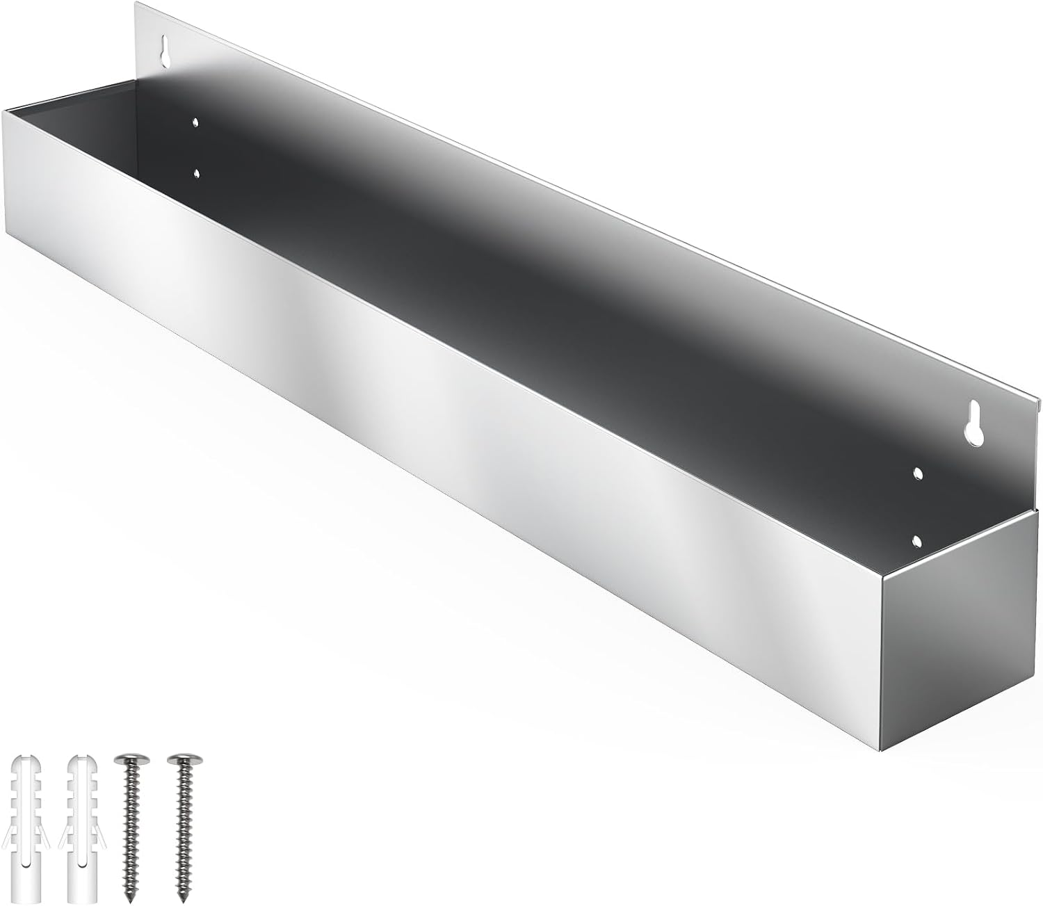 32-Inch Stainless Steel Bar Speed Rail,Wall Mounted Liquor Bottle Holder