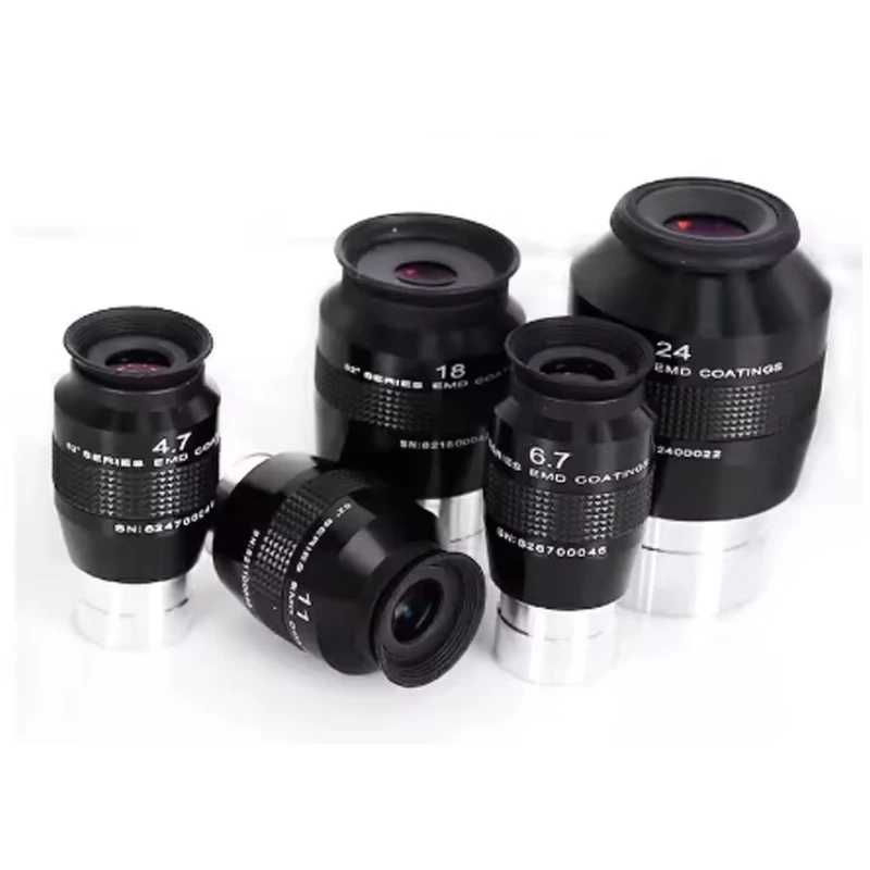 Maxvision 82 degree 4.7/6.7/8.8mm/11mm ultra wide angle metal eyepiece 1.25-inch astronomical telescope accessories