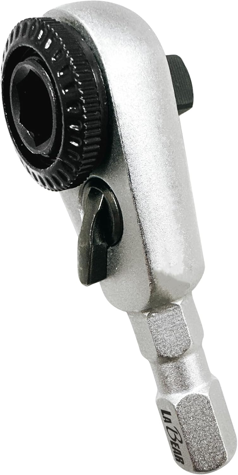 2-In-1 Mini Ratchet Wrench Adapter, Magnetic 1/4