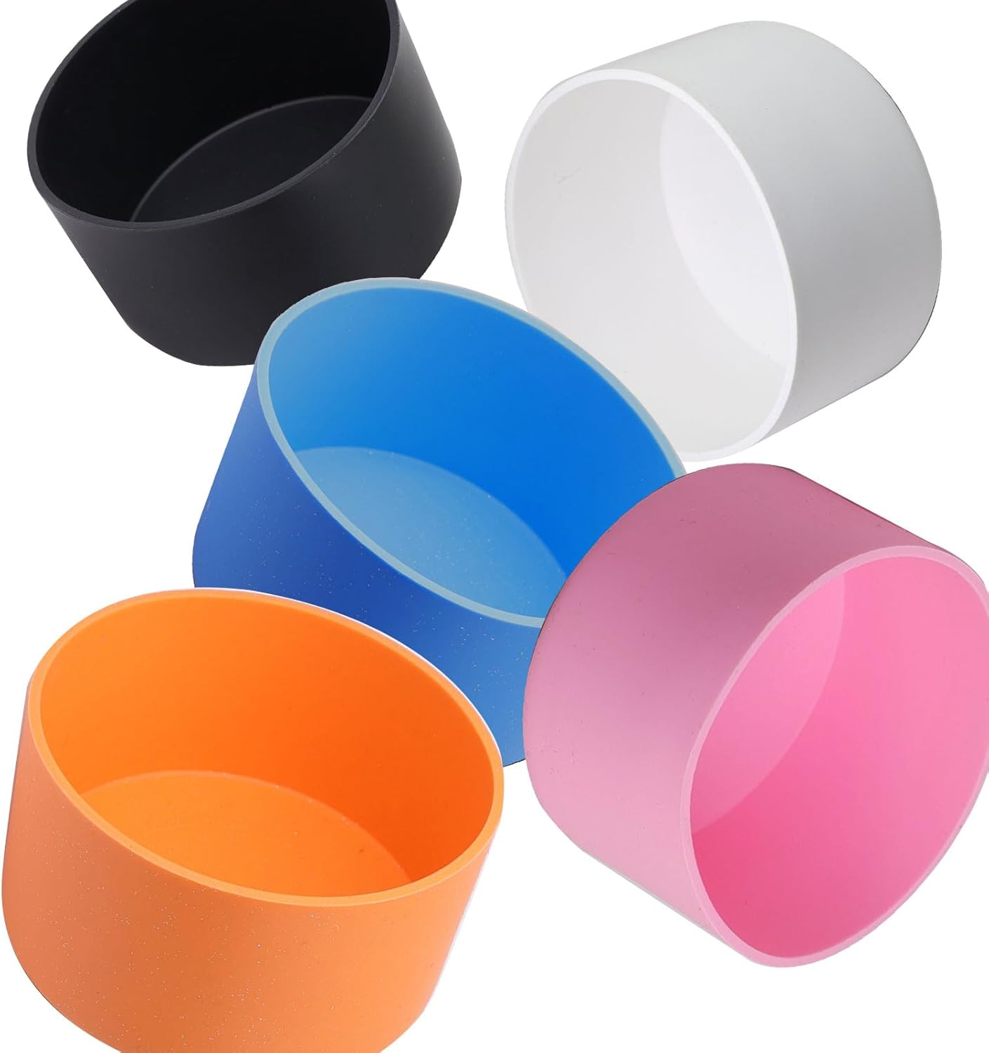 5Pcs Silicone Bottle Boot, Silicone Water Bottle Sleeve Compatible with ...