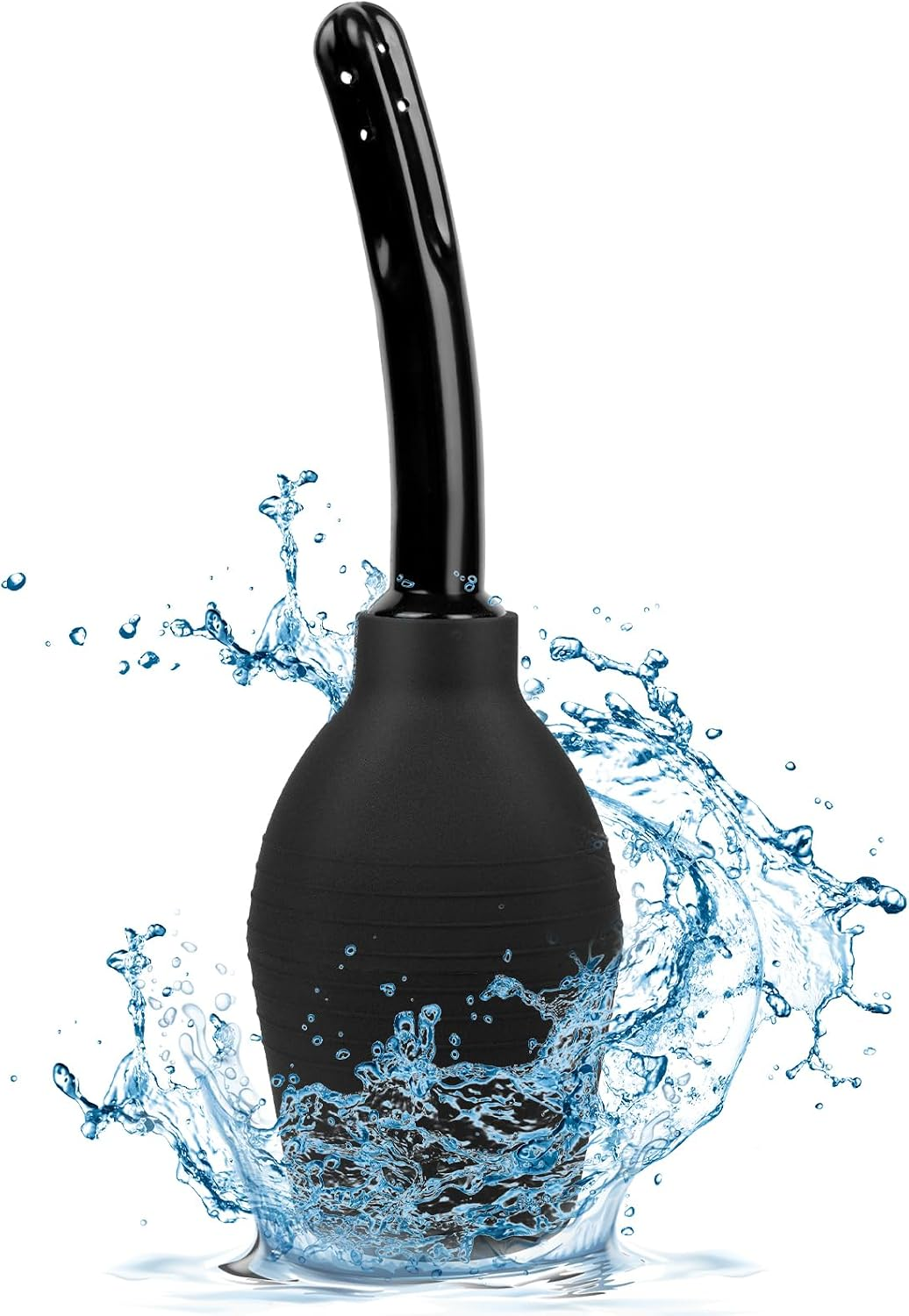 310ml Klistier Analdusche Intimdusche Einlauf Set wiederverwendbar Schwarz