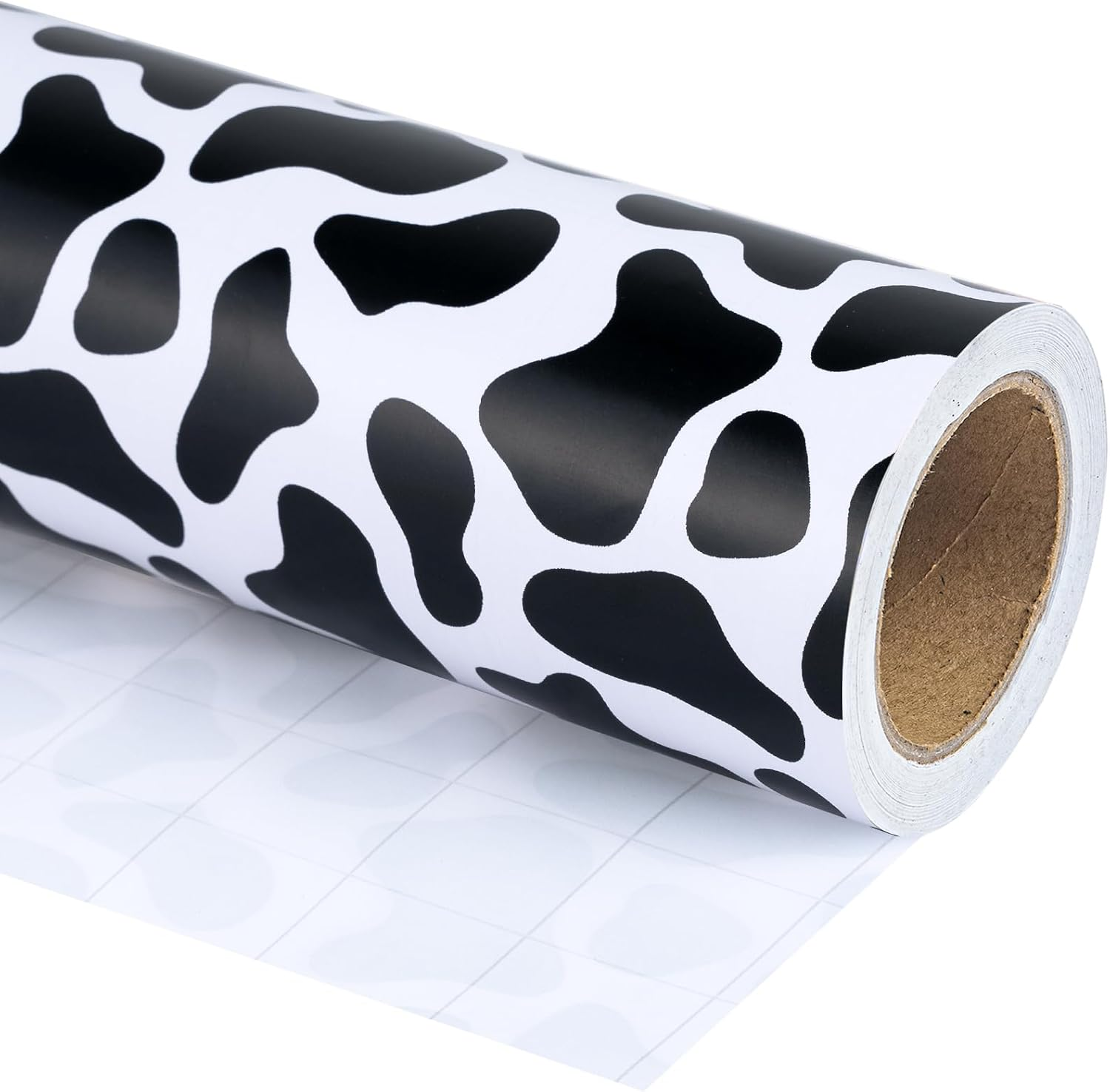 Cow Wrapping Paper Roll - Mini Roll - 17 Inch X 33 Feet - Cow Prints Design, Perfect for Wedding, Birthday, Holiday, Baby Shower