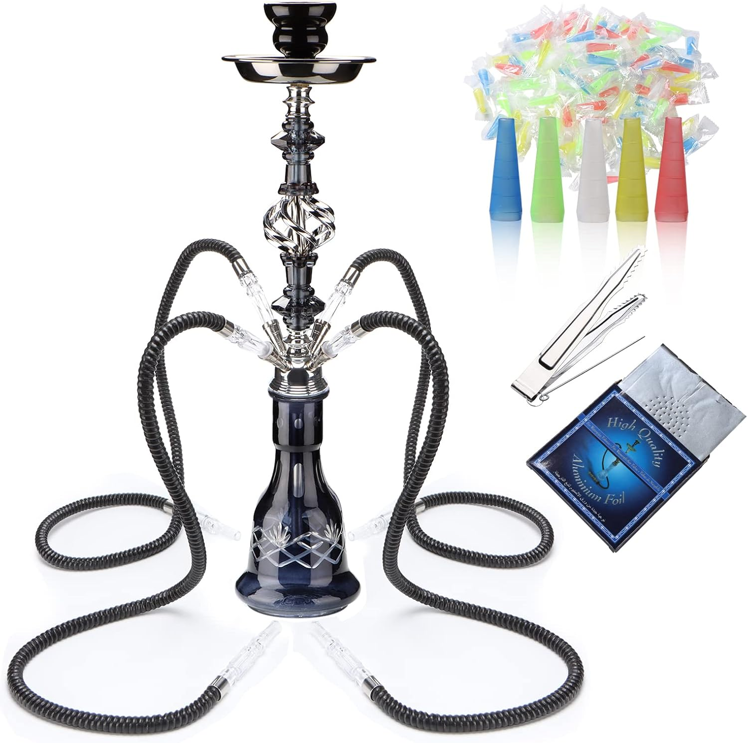 Hookah Set with Everything 4 Hose - GRENAOH 22